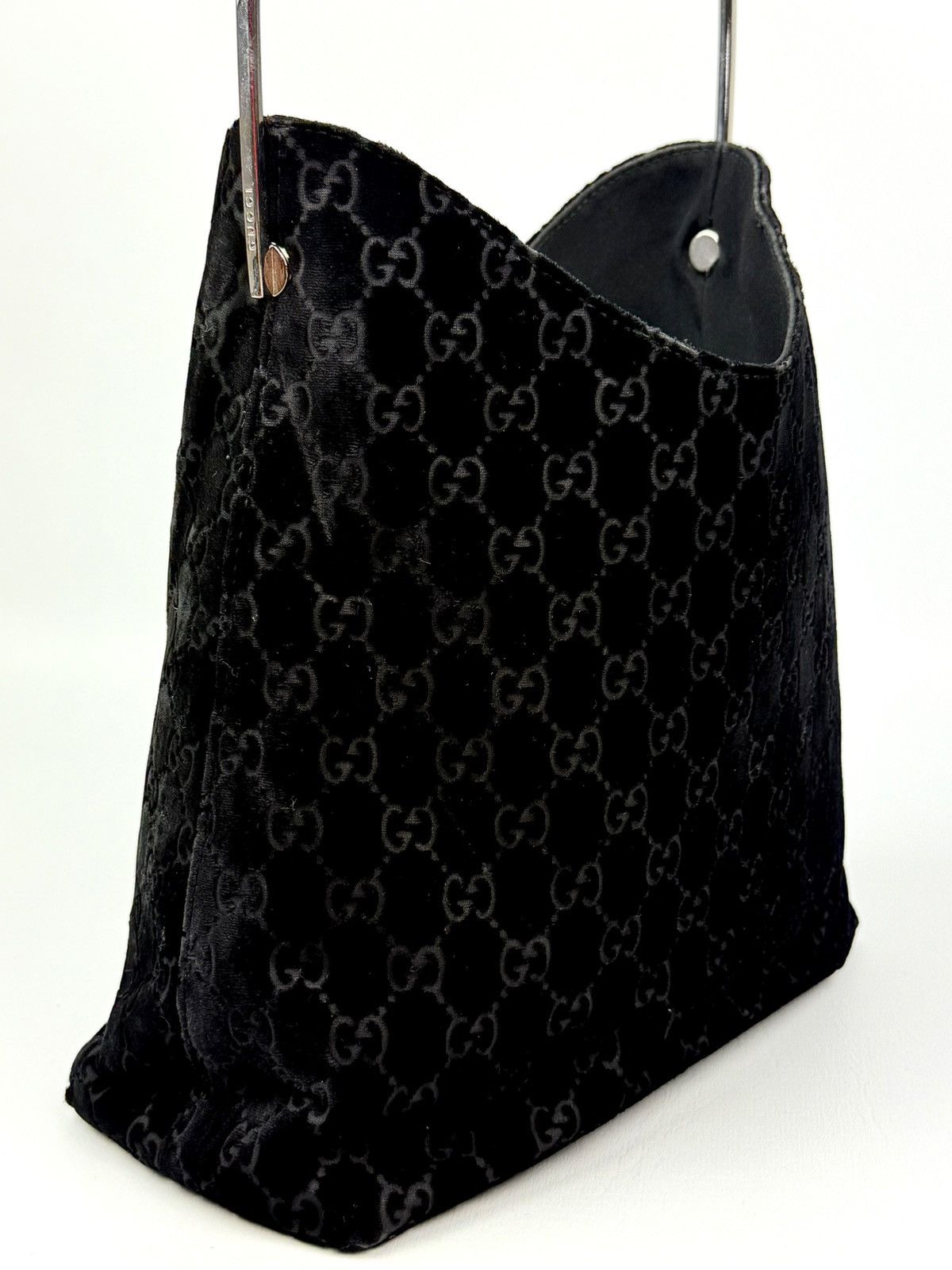 Gucci Gucci - Tom Ford - FW/1997 - Black - Velvet - Shoulder Bag Size ONE SIZE - 7 Thumbnail
