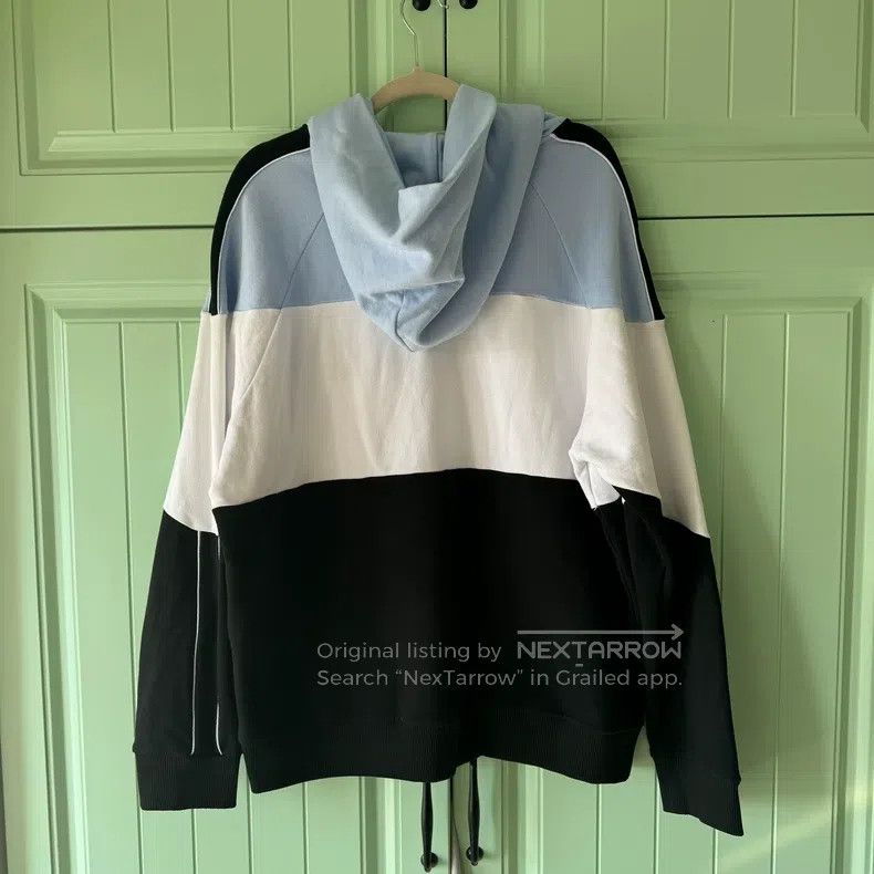 Fendi Fendi Embossed Logo Colorblock Hooded, Men's Sweatshirt, B Size US M / EU 48-50 / 2 - 2 Thumbnail