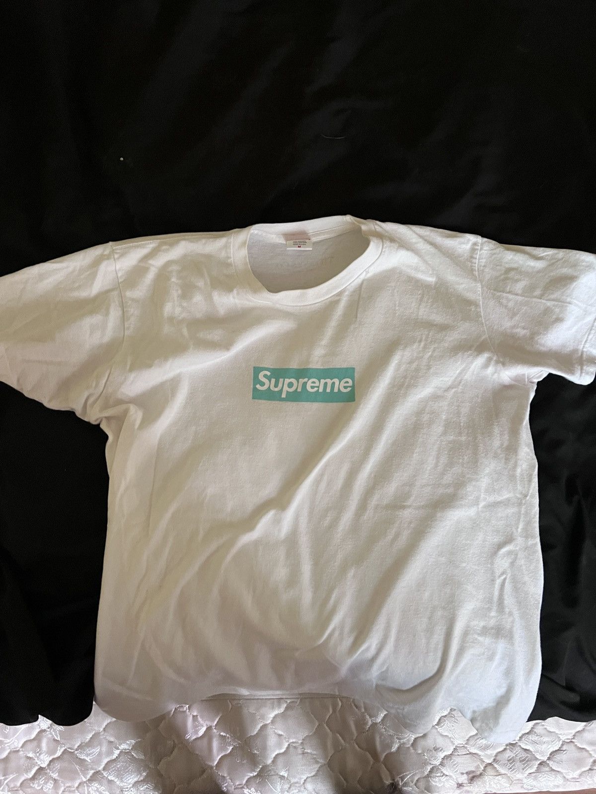 Supreme × Tiffany & Co. Supreme Tiffany box logo | Grailed
