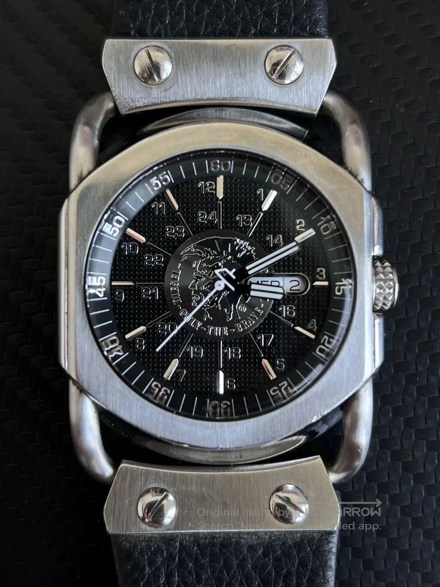 Diesel Diesel Vintage Quartz Electronic Watch. Size ONE SIZE - 5 Thumbnail