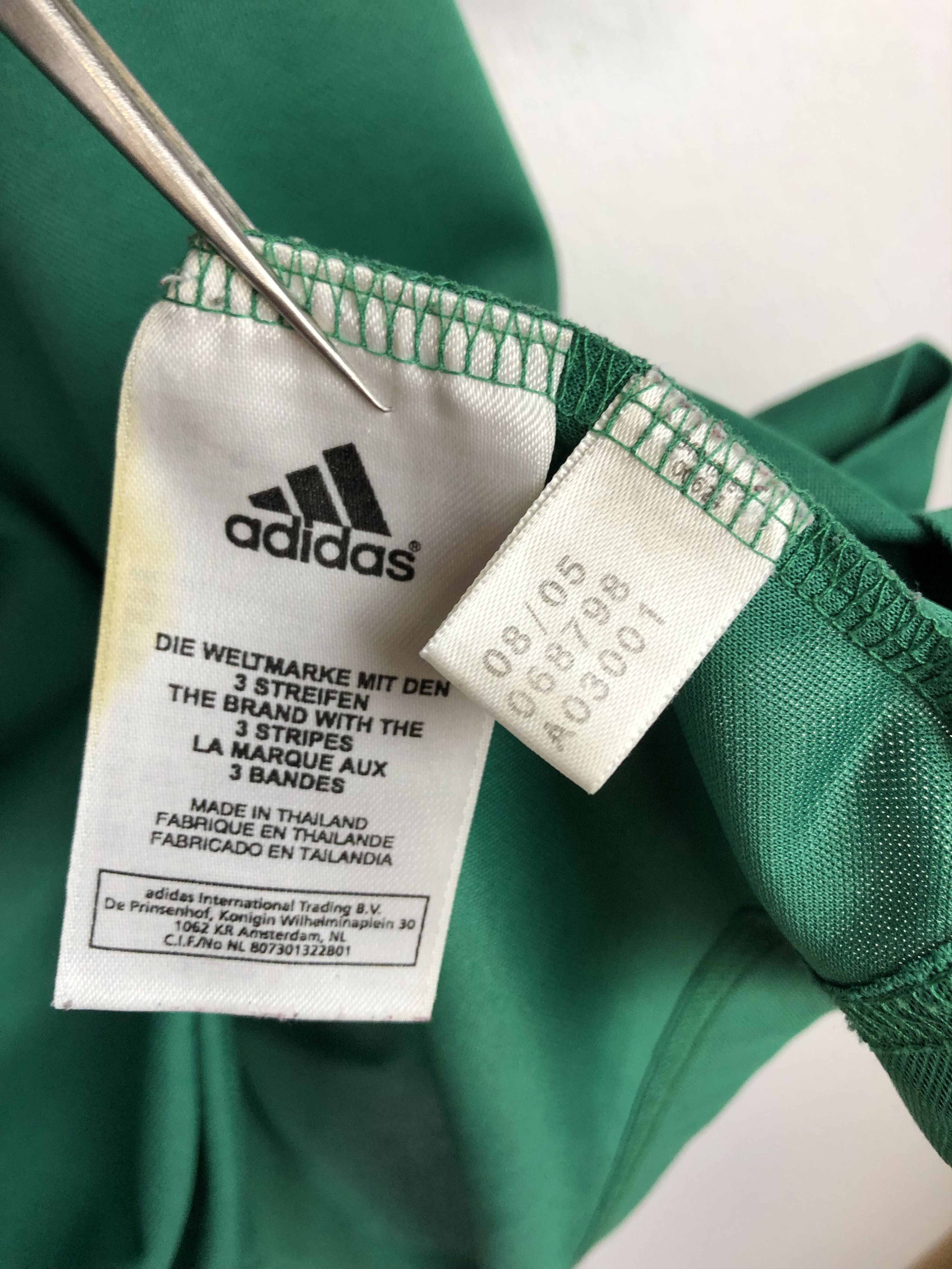 Adidas Vintage Adidas Nigeria Football Shirt Soccer Jersey Tee Hype Size US XXL / EU 58 / 5 - 13 Thumbnail