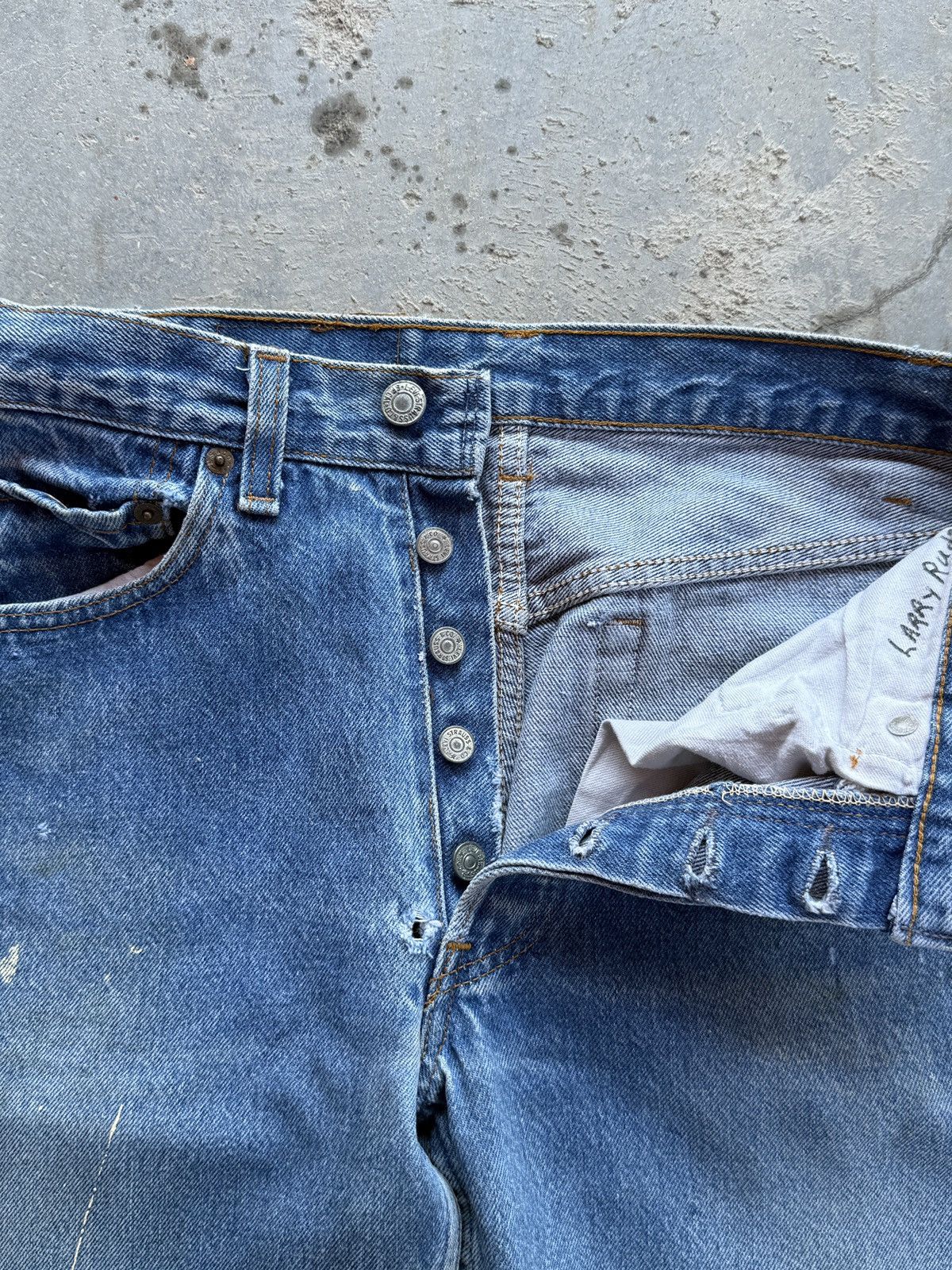 Levi's Vintage Clothing Vintage 1980s Levis 501XX Size US 29 - 4 Thumbnail
