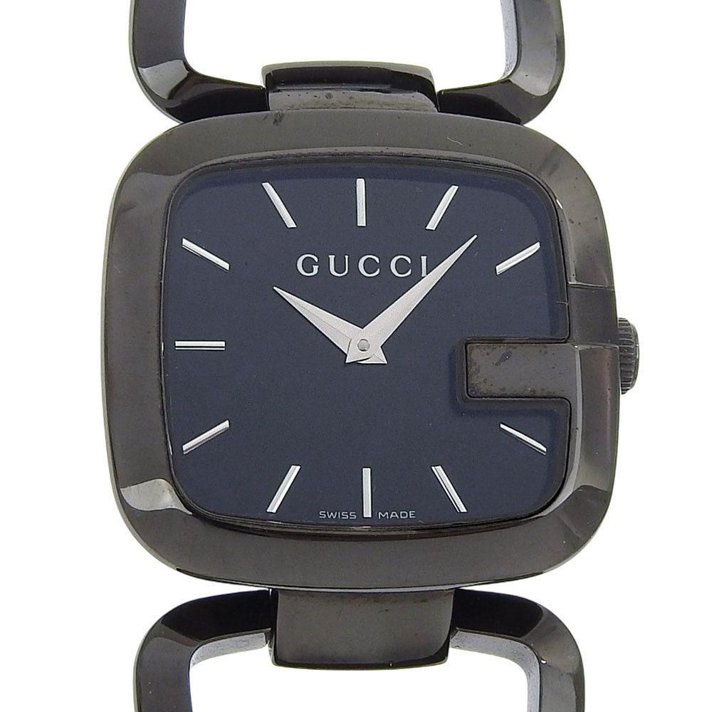 Gucci Gucci G Collection Stainless Steel Metal Quartz 125.4 DUTY FREE for USA