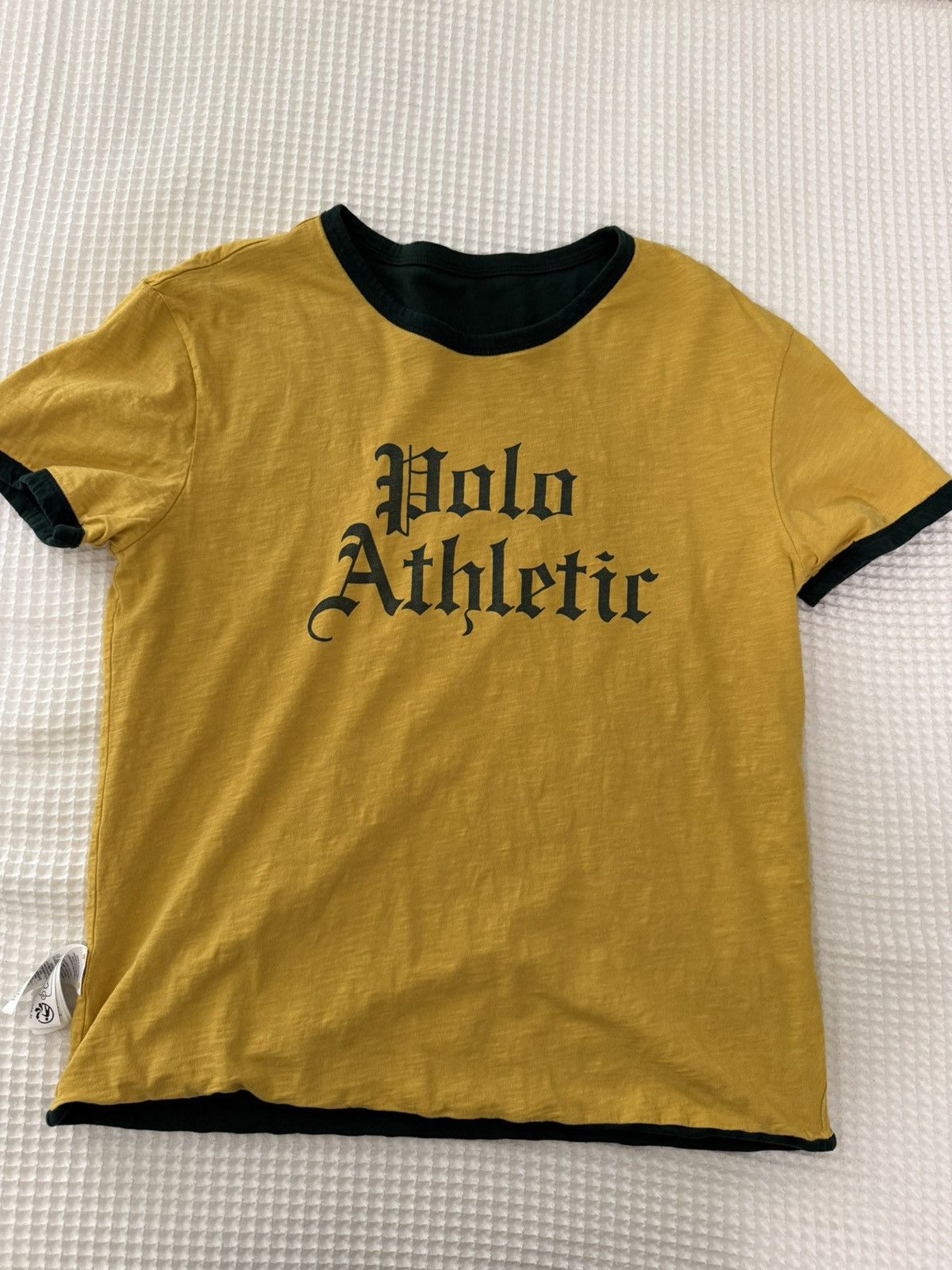 Polo Ralph Lauren Reversible polo ralph lauren Green And Yellow athletic Shirt Size US S / EU 44-46 / 1 - 3 Thumbnail