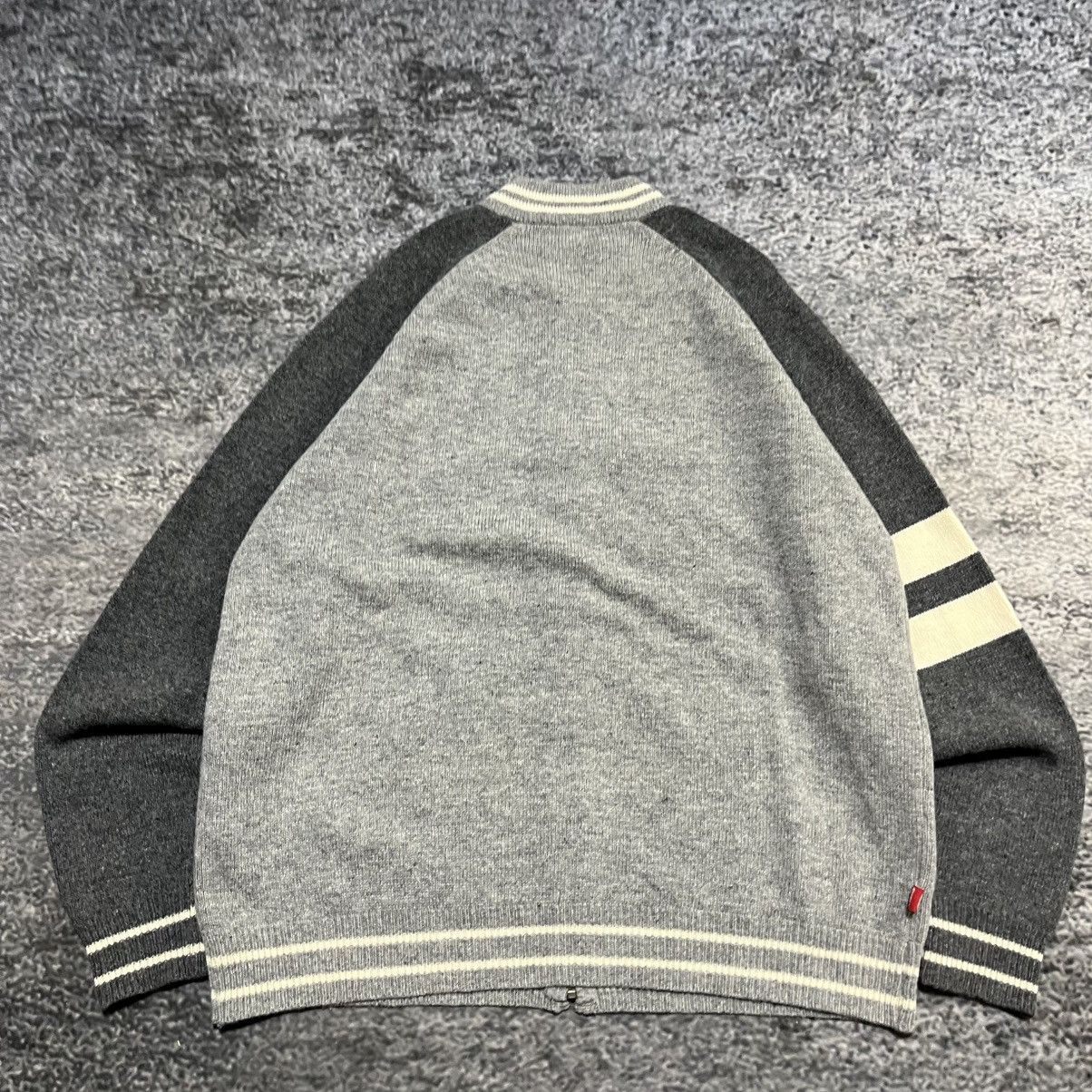 Ecko Unltd. Vintage Y2K Ecko U NLTD Spell Out Gray Wool Zip Up Sweater Size US L / EU 52-54 / 3 - 6 Thumbnail