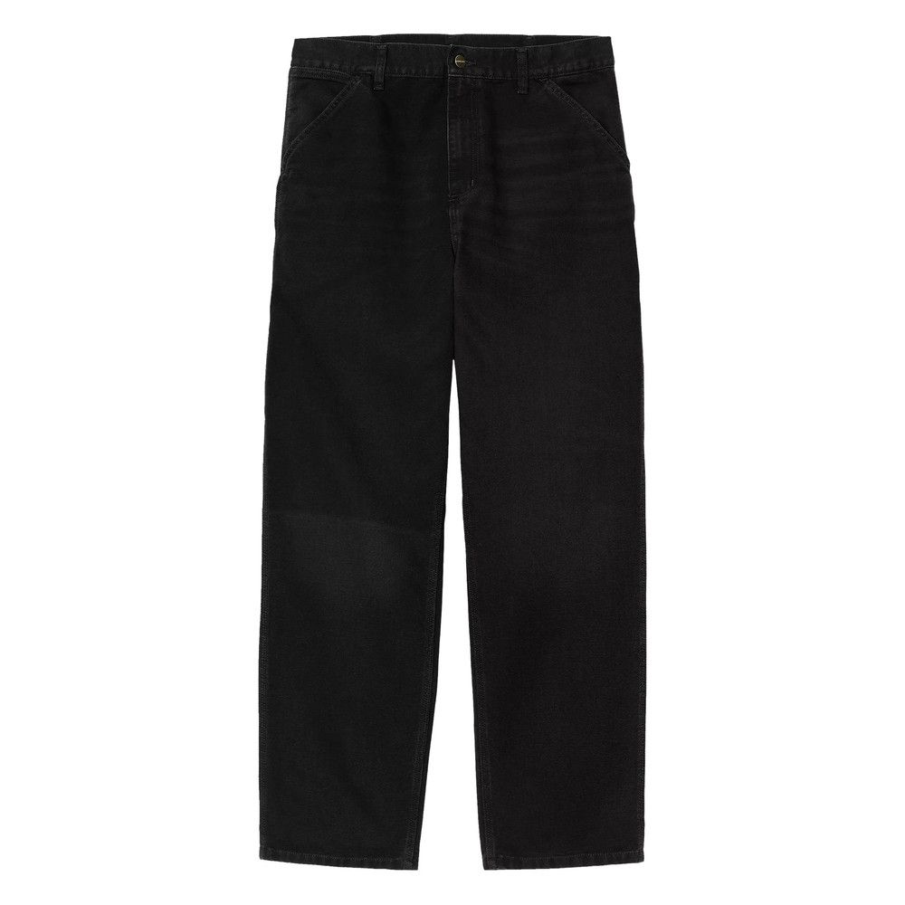 Carhartt BLACK Denim - Wide-Leg Jeans