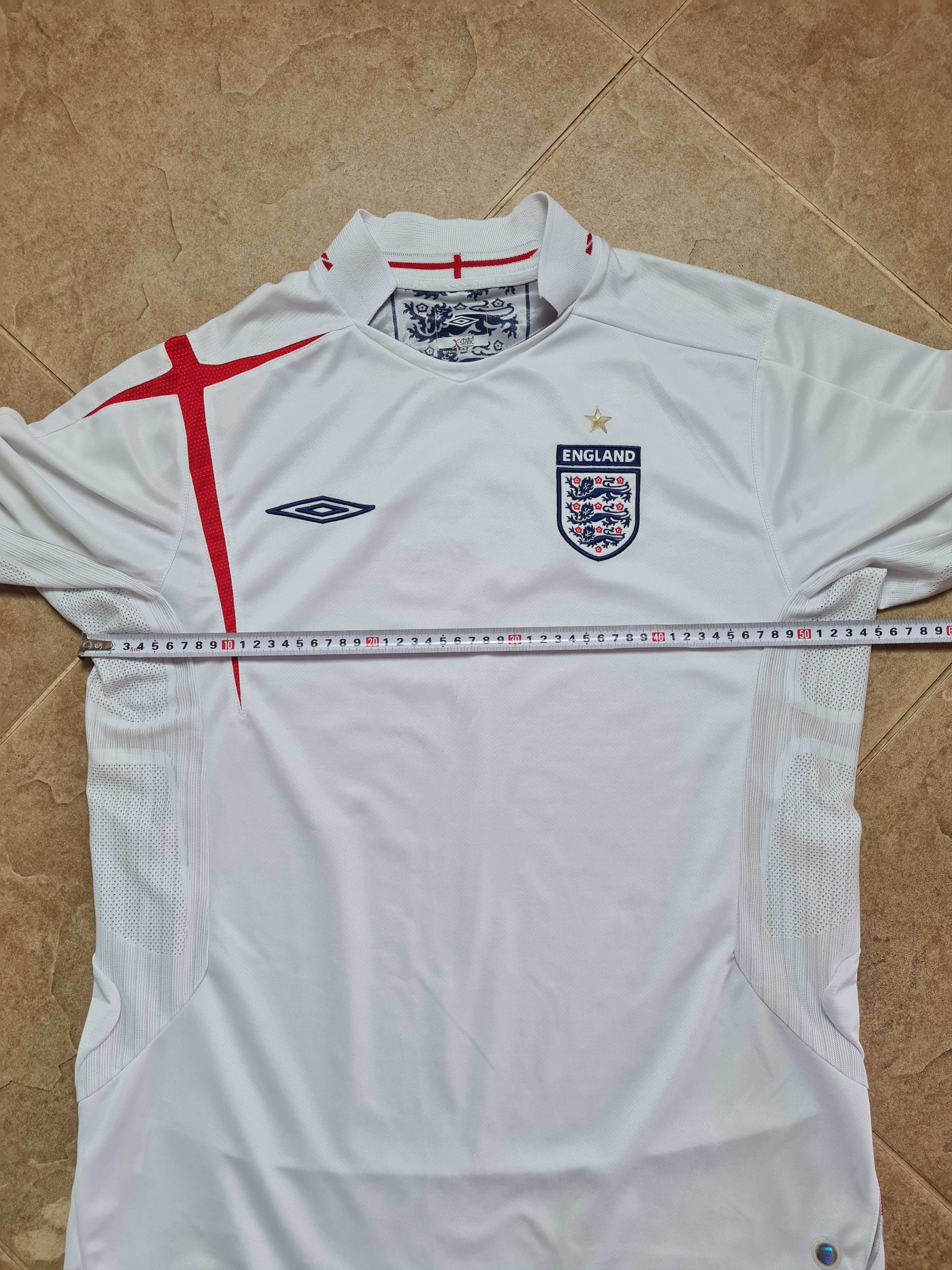 Umbro Vintage Jersey Umbro England 2005 - 2007 home soccer shirt L Size US L / EU 52-54 / 3 - 6 Thumbnail