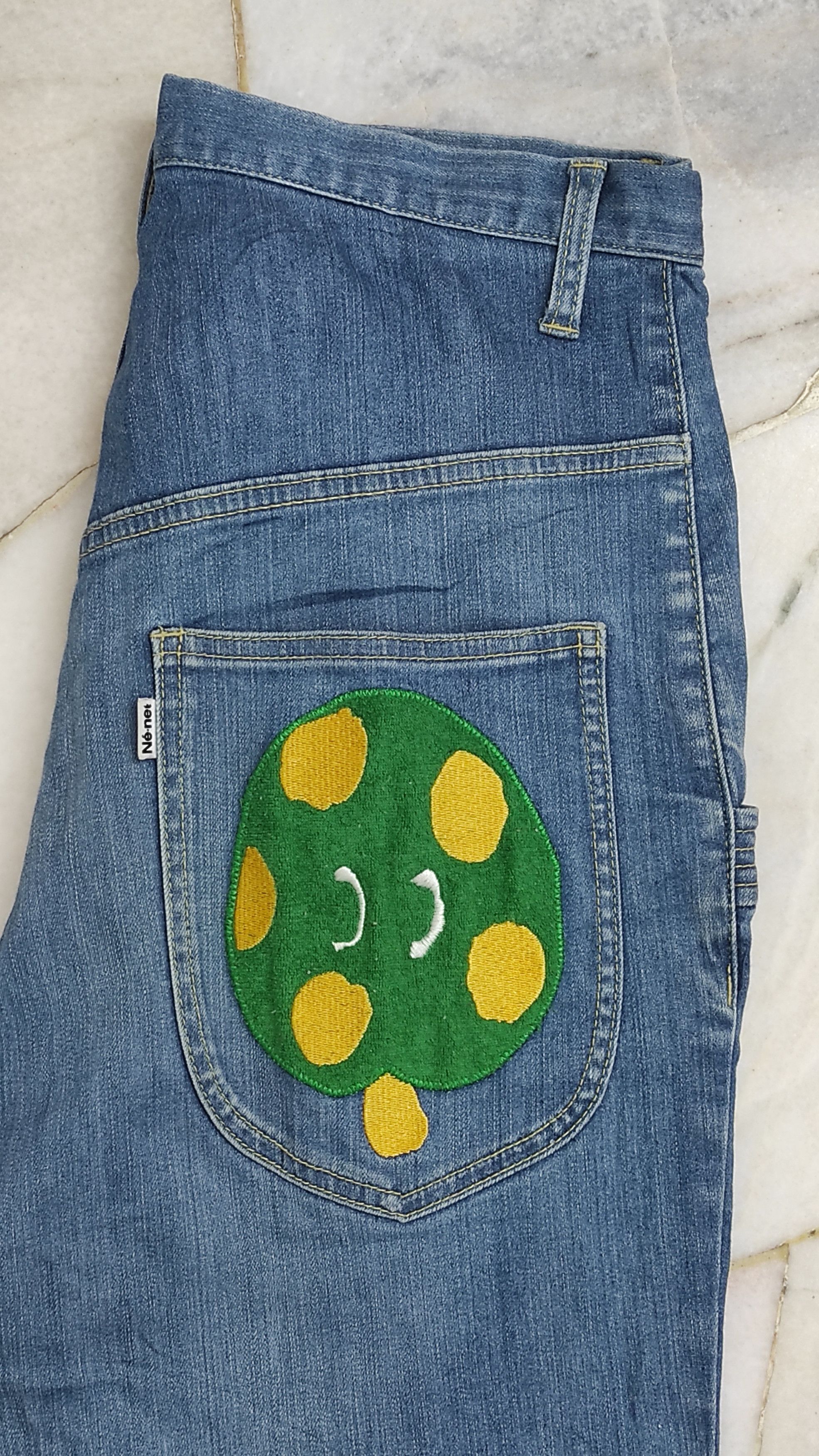 Ne-Net Archive Ne Net mushroom motive high rise skinny jeans Size 31" - 11 Thumbnail