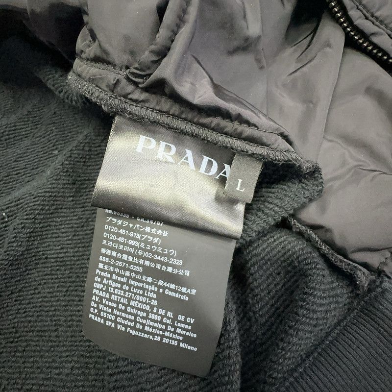 Prada Prada Spliced Hem Zipper Hooded Jacket-2506 Size US L / EU 52-54 / 3 - 2 Thumbnail