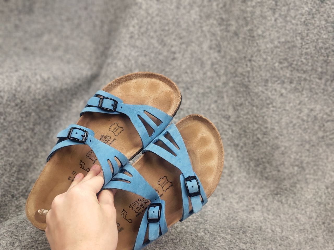 Birkenstock Birkis by Birkenstock Grenada Leather Sandals slippers Unise Size US 8 / EU 41 - 11 Thumbnail