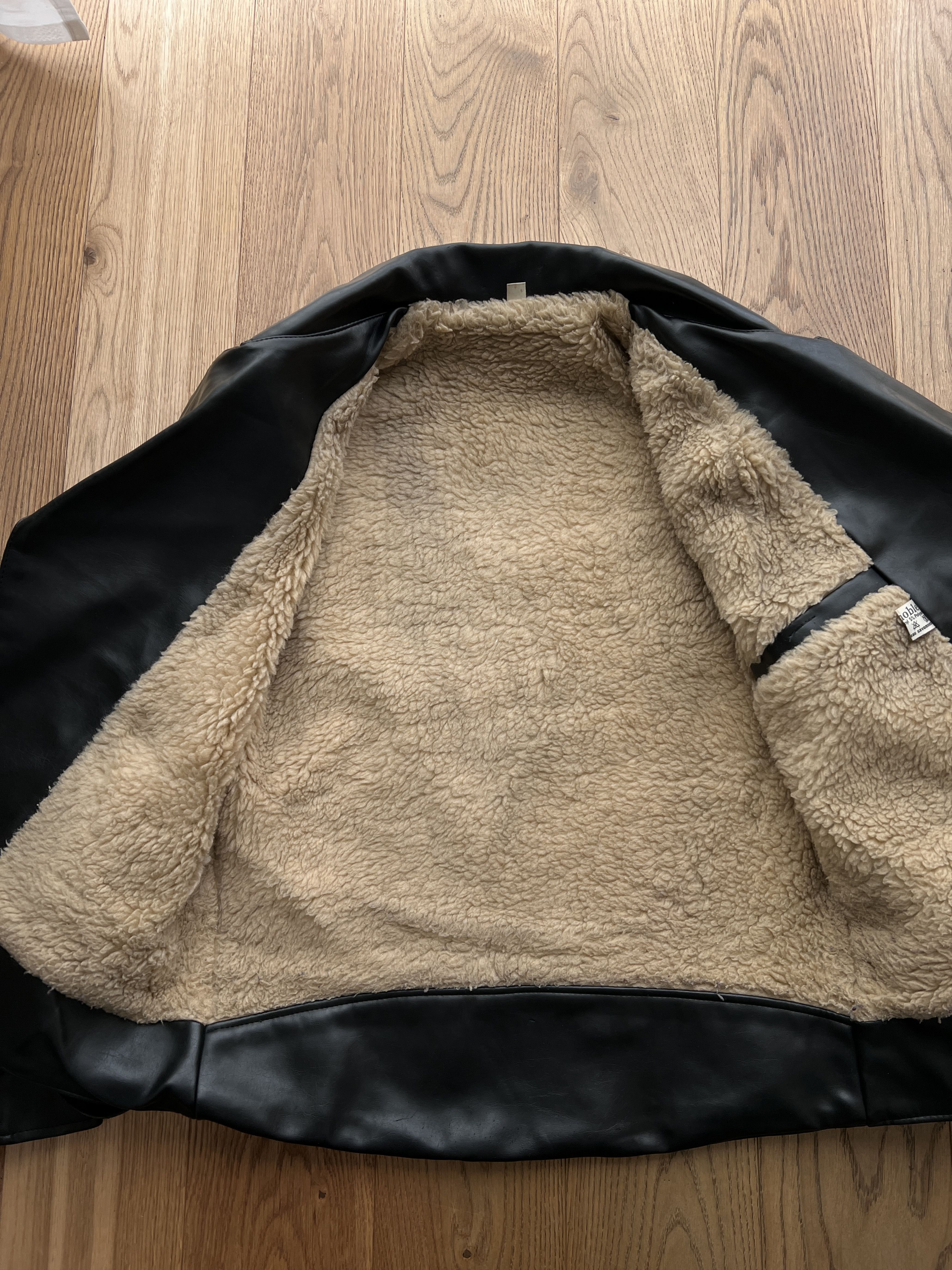 Hysteric Glamour Vegan eco leather 90s Biker jacket bomber opium avant garde Size US M / EU 48-50 / 2 - 10 Thumbnail