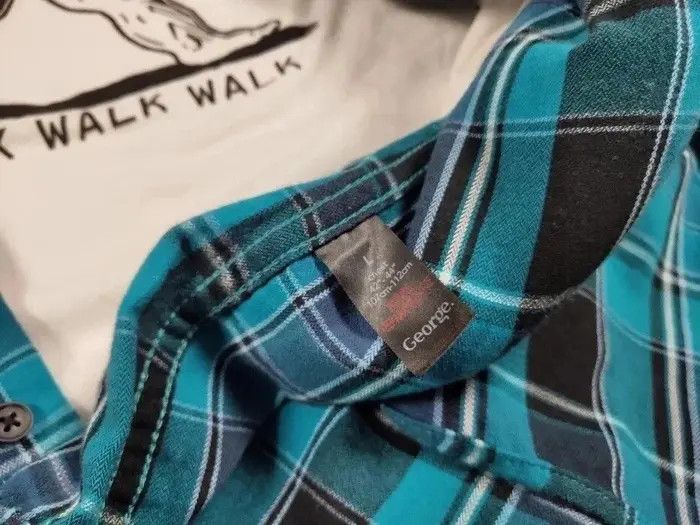 Flannel Vintage Flannel Shirt Travis Scott Style Streetwear Hype Size US L / EU 52-54 / 3 - 8 Thumbnail