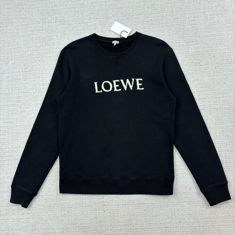 Loewe Loewe Letter embroidered round neck pullover long sleeve s Size L / US 10 / IT 46 - 5 Thumbnail