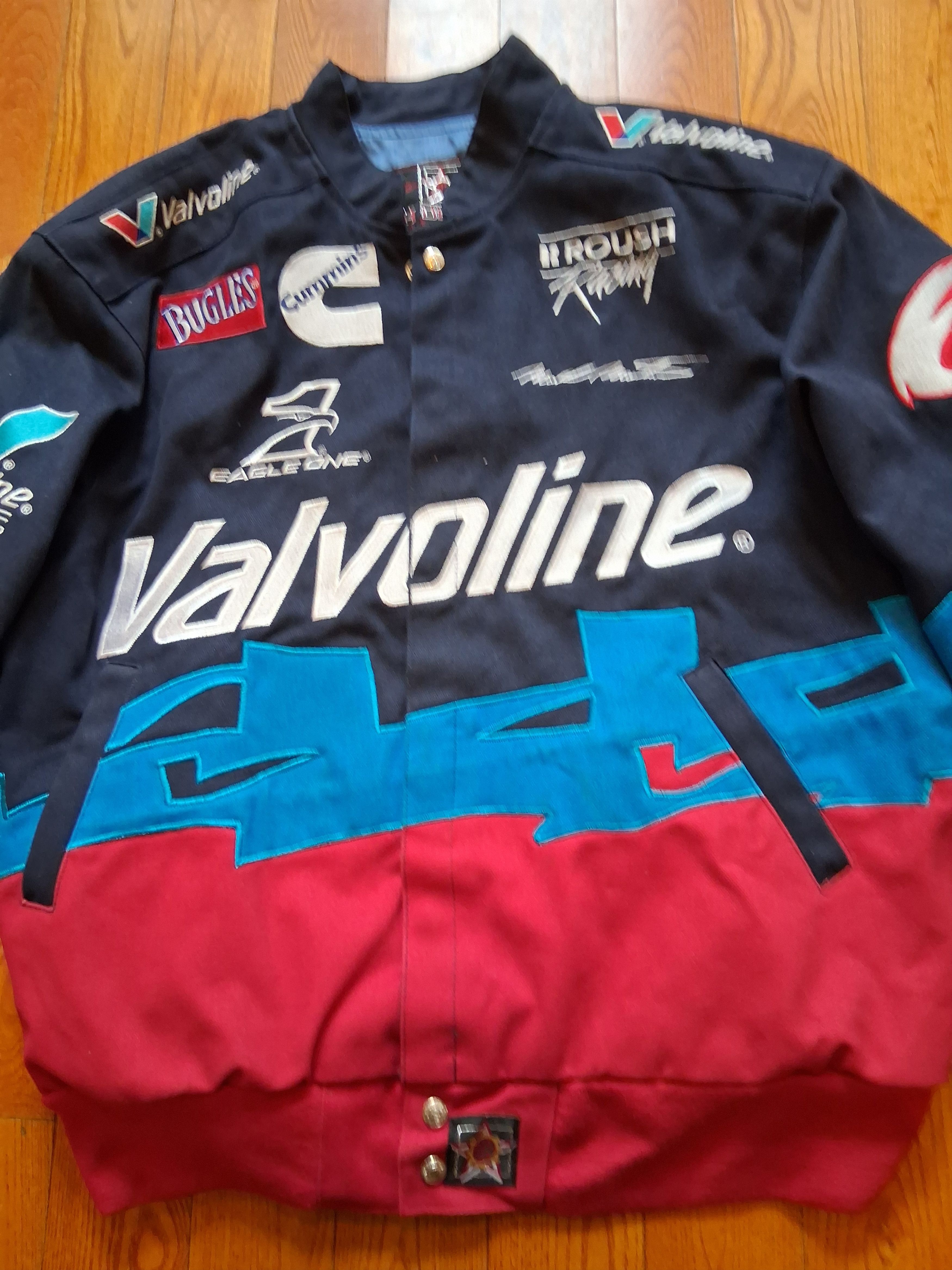 JH Design 1990s Mark Martin Jacket Valvoline Racing JH Designs NWT Size US XL / EU 56 / 4 - 3 Thumbnail