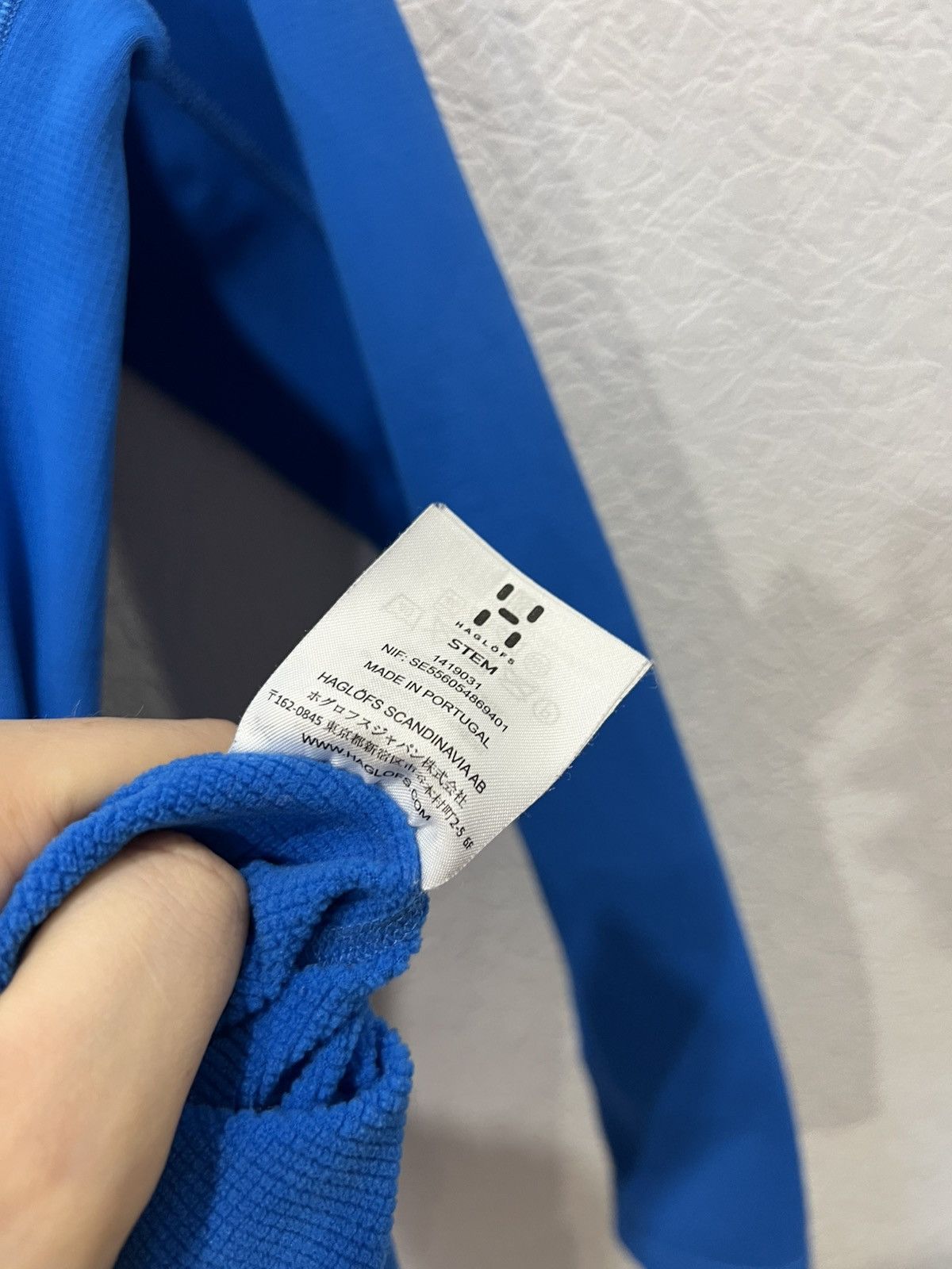 Haglofs Haglofs Blue Sweatshirt Mens Gorpcore Tracking Thermo Size US S / EU 44-46 / 1 - 7 Thumbnail