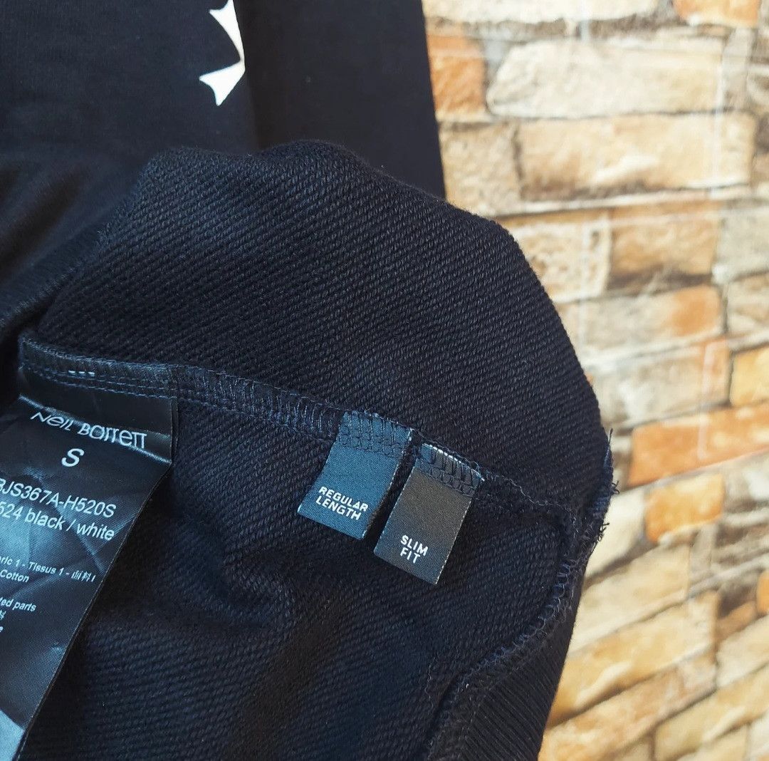 Neil Barrett Neil Barrett Black Fair Isle Military Stars Crewneck Size US S / EU 44-46 / 1 - 8 Thumbnail