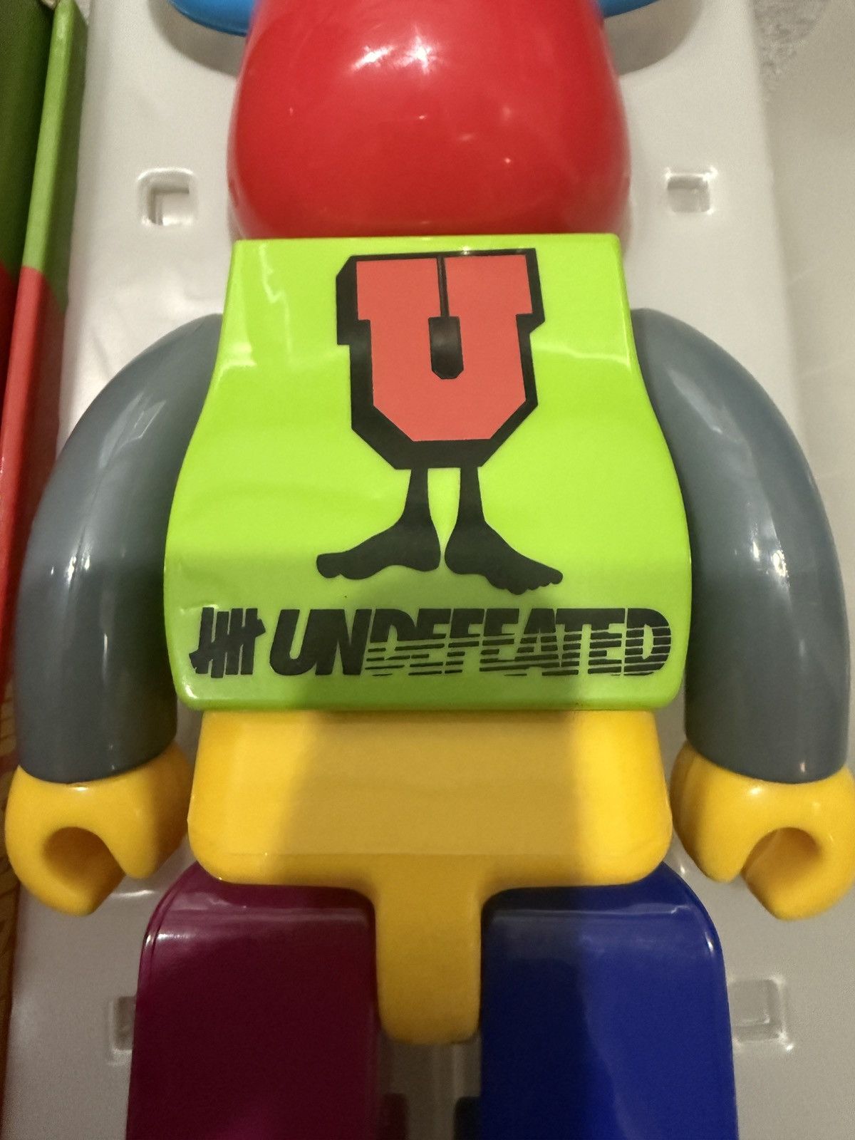 Medicom Toy MEDICOM TOY X UNDEFEATED 400% BEARBRICK MULTICOLOR Size ONE SIZE - 5 Thumbnail