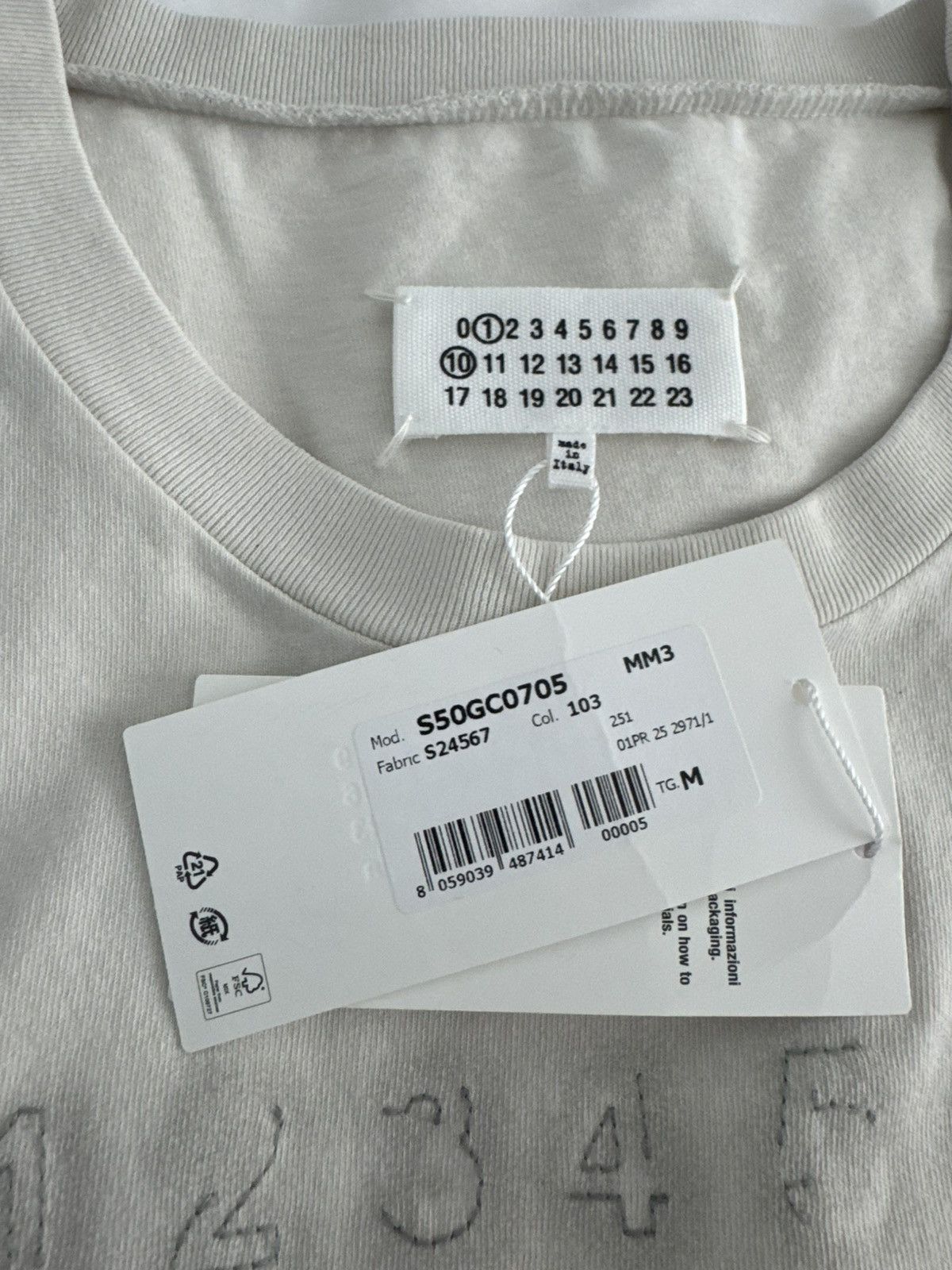 Maison Margiela Maison Margiella T-Shirt Size US M / EU 48-50 / 2 - 10 Thumbnail