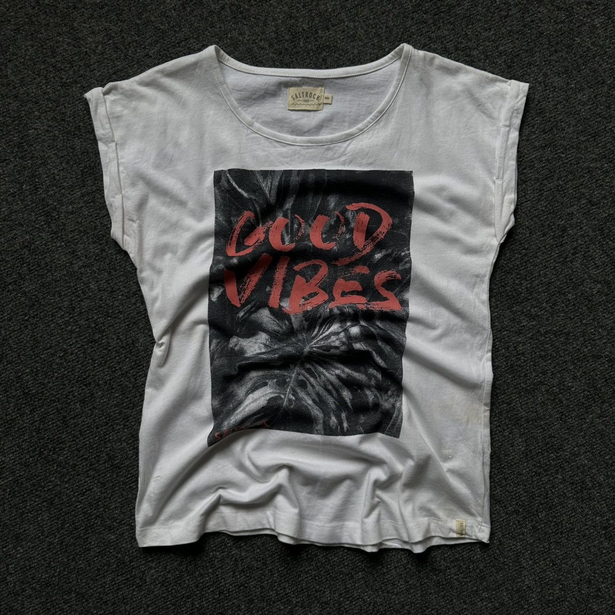 Sun Surf VTG Saltrock Women’s Tank Top Sleeveless Big Logo Size 8 00s Size S / US 4 / IT 40 - 3 Thumbnail