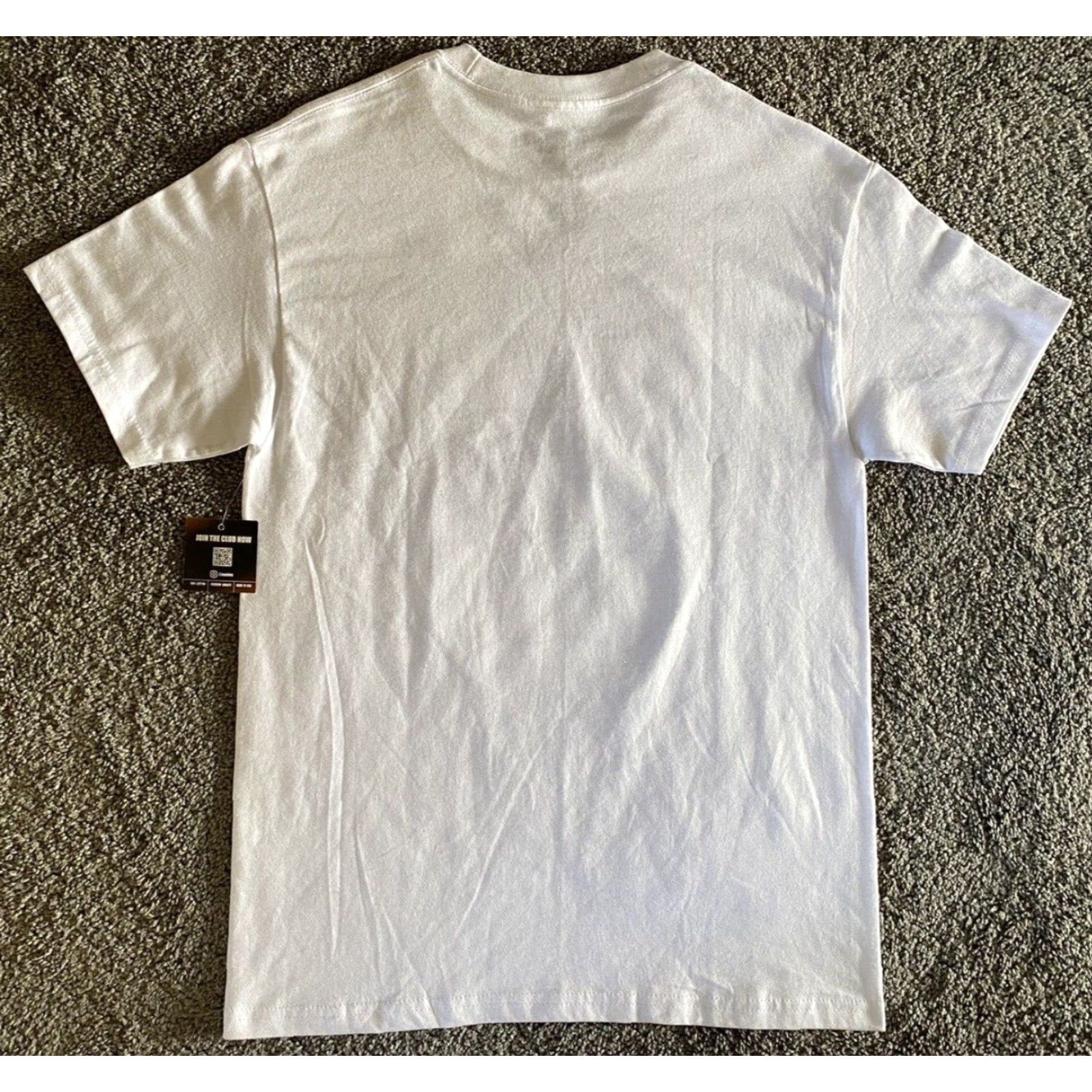 Vintage NWT Snelos T Shirt White Men’s Size S Short Sleeve Sick 5’s Art Hipster Spring Summer Fall Shirts Men Size US S / EU 44-46 / 1 - 2 Thumbnail