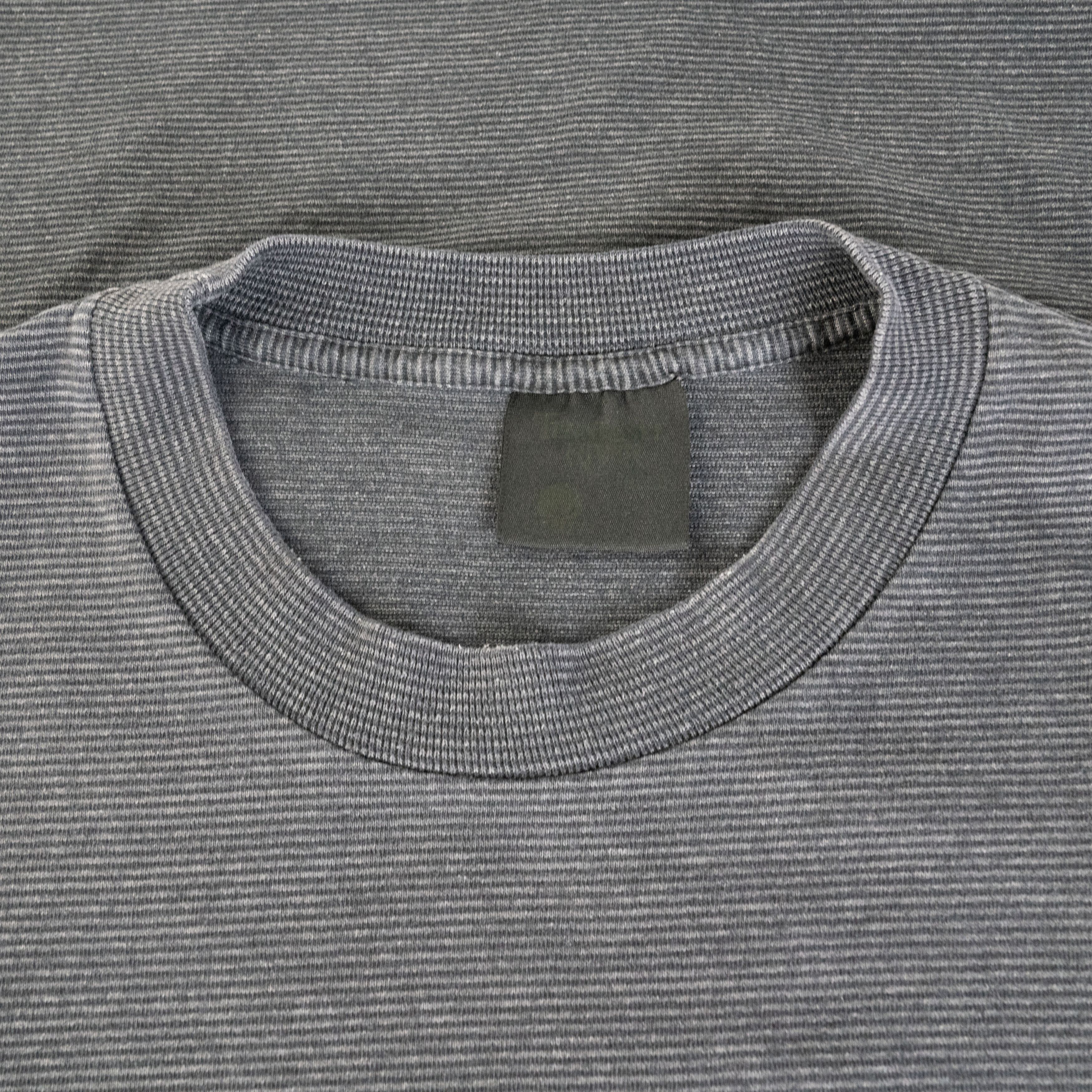 Vintage Vintage 1990's Rod Stewart Unplugged Striped Tee Shirt Size US XL / EU 56 / 4 - 3 Thumbnail