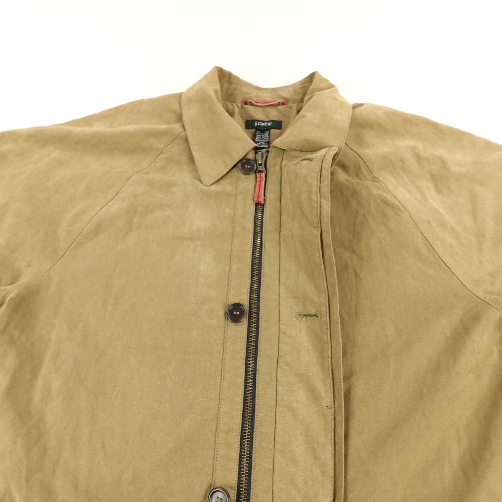 J.Crew Vintage J.Crew Men's Jacket Small Casual Canvas Wool Lined Overcoat 90s Outdoor Size US S / EU 44-46 / 1 - 6 Thumbnail