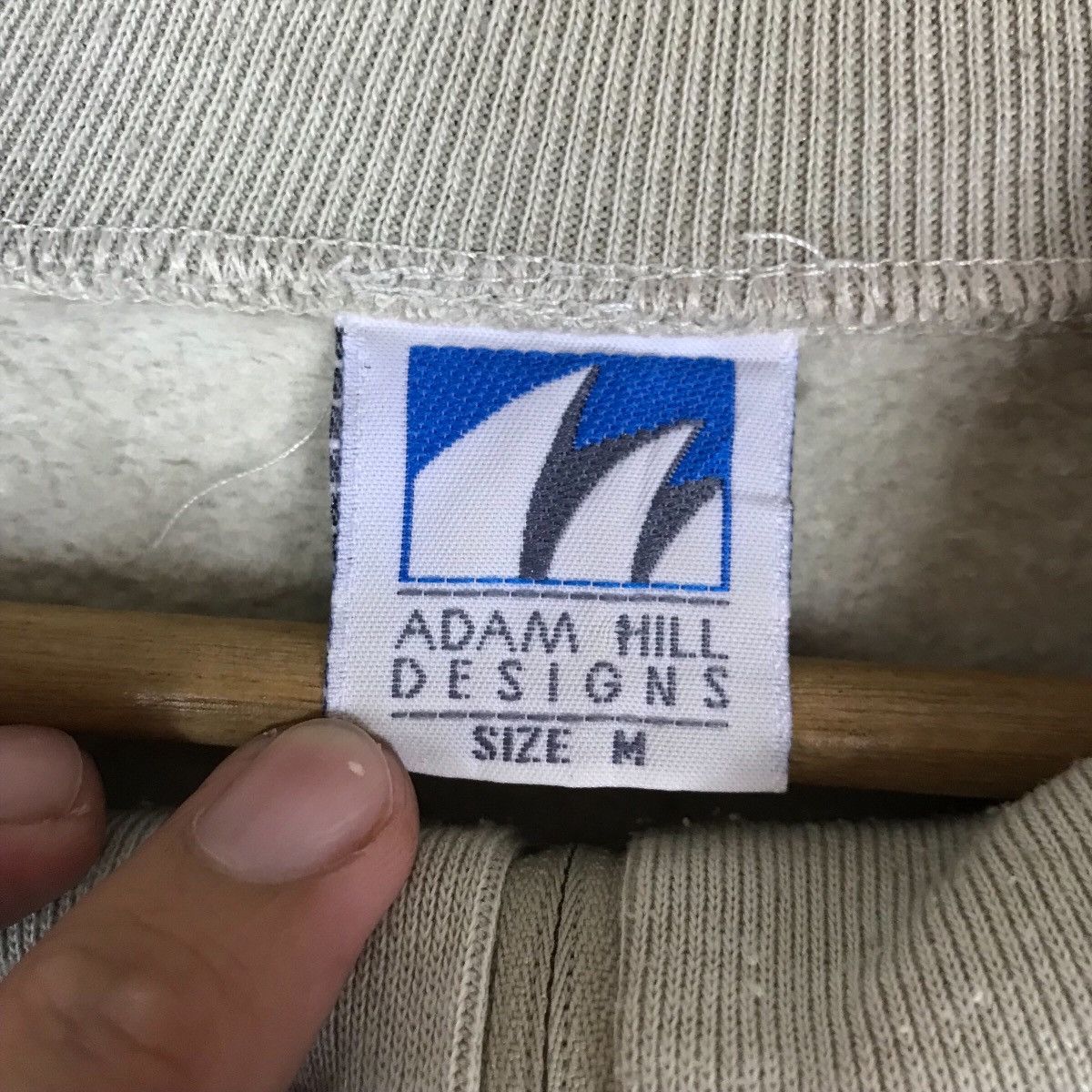 Vintage Vintage Adam Hill Designs Quarter Zip Pullover Jumper Size US M / EU 48-50 / 2 - 5 Thumbnail