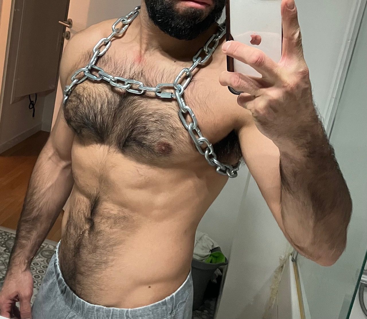 Other ⚙️ Model M3 Structured Stainless Steel Harness Variant ⚙️ Size ONE SIZE - 2 Thumbnail