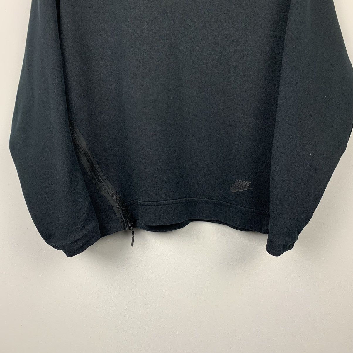 Nike Nike Tech Fleece Ninja Black Hoodie Swoosh Logo Size M Size US M / EU 48-50 / 2 - 3 Thumbnail