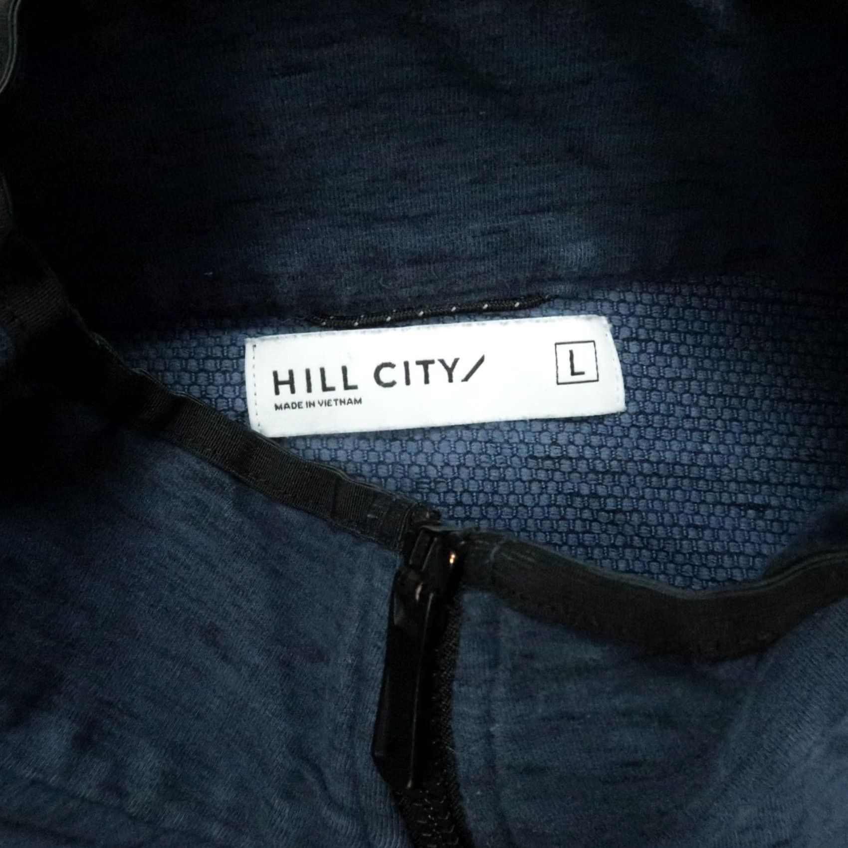 Vintage Hill City Jacket Mens Large Blue Full Zip Pockets Bomber Track Jacket Size US L / EU 52-54 / 3 - 3 Thumbnail