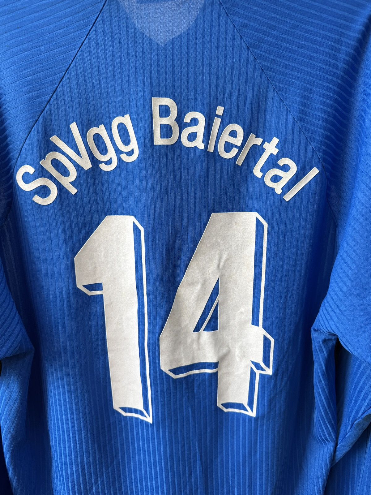 Umbro Vintage Umbro SpVgg Baiertal #14 Football Long Sleeve Jersey Size US L / EU 52-54 / 3 - 11 Thumbnail