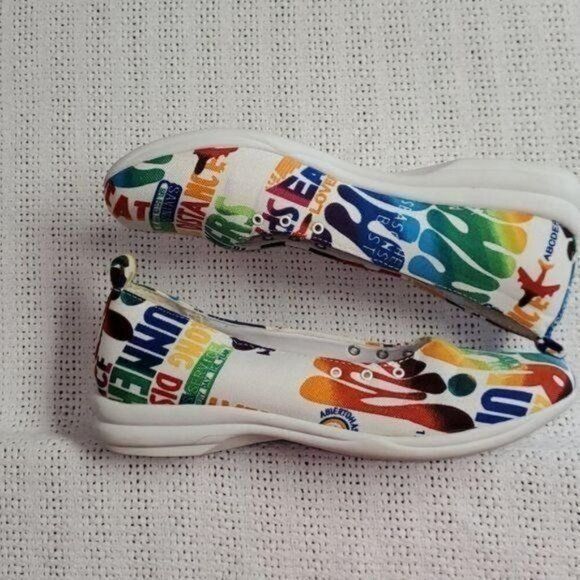 Designer CA Collection Carrina Mod Colorful Graphics Sz. 8.5 Slip-on Size US 8.5 / IT 38.5 - 3 Thumbnail