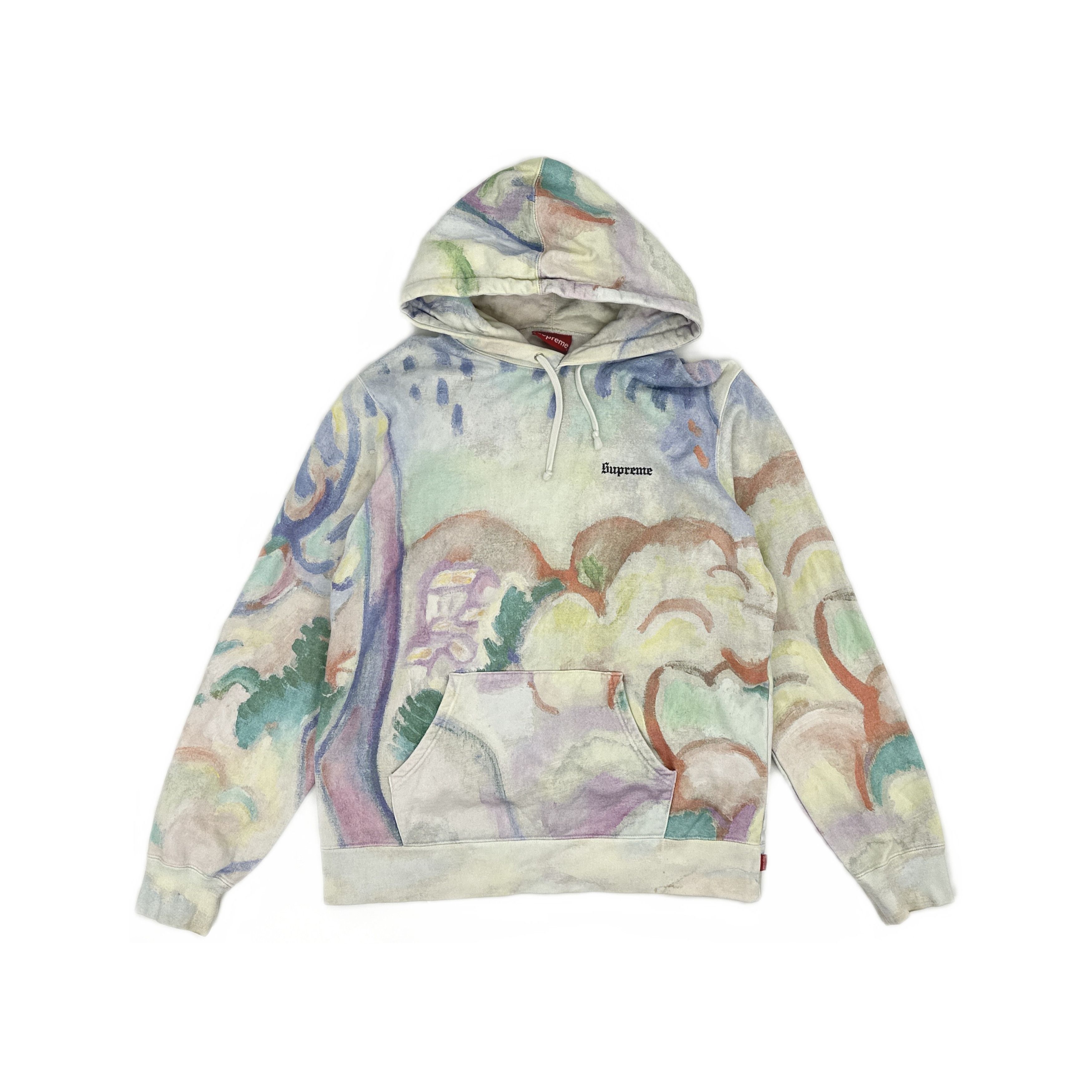 Supreme Supreme Landscape Print Hoodie Size M Size US M / EU 48-50 / 2 - 1 Thumbnail