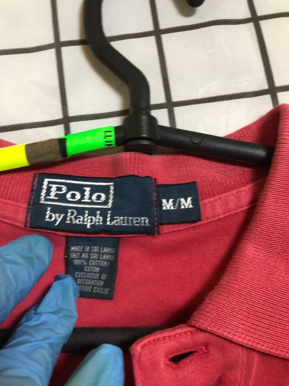 Polo Ralph Lauren Vintage Polo Ralph Lauren Large Custom fit polo Size US M / EU 48-50 / 2 - 2 Thumbnail