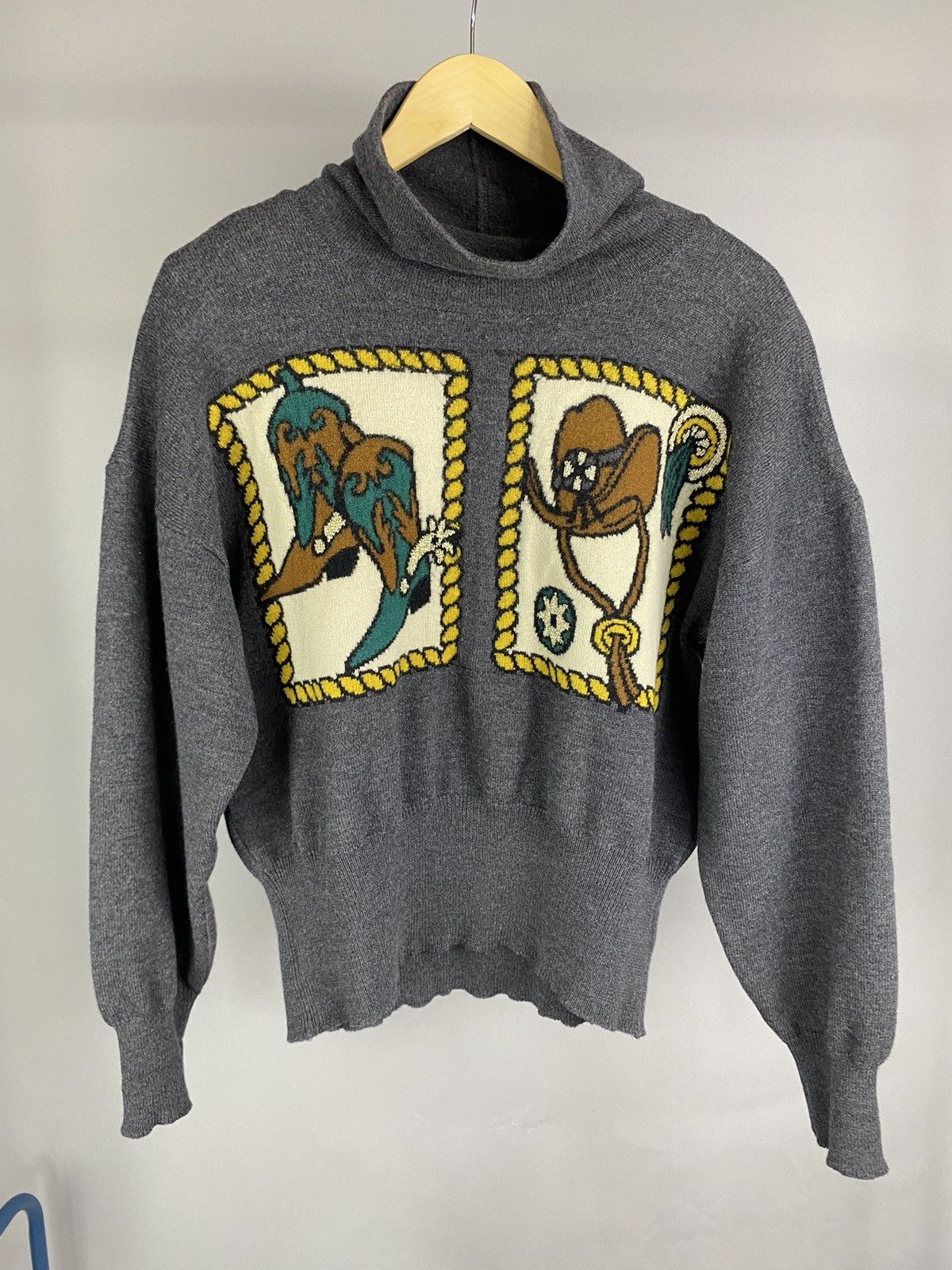 Designer × Escada Vintage Escada by Margaretha Ley Sweater FW 1991 Collection Size S / US 4 / IT 40 - 1 Thumbnail