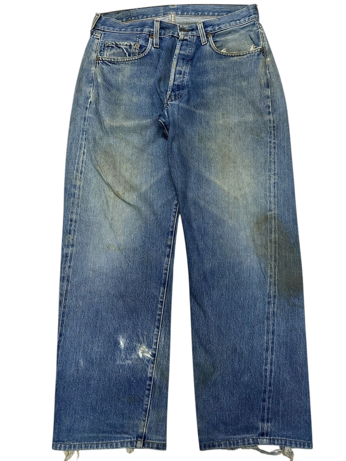 Levi's Distress Vintage Levis Big E 90s . Size US 32 / EU 48 - 1 Thumbnail