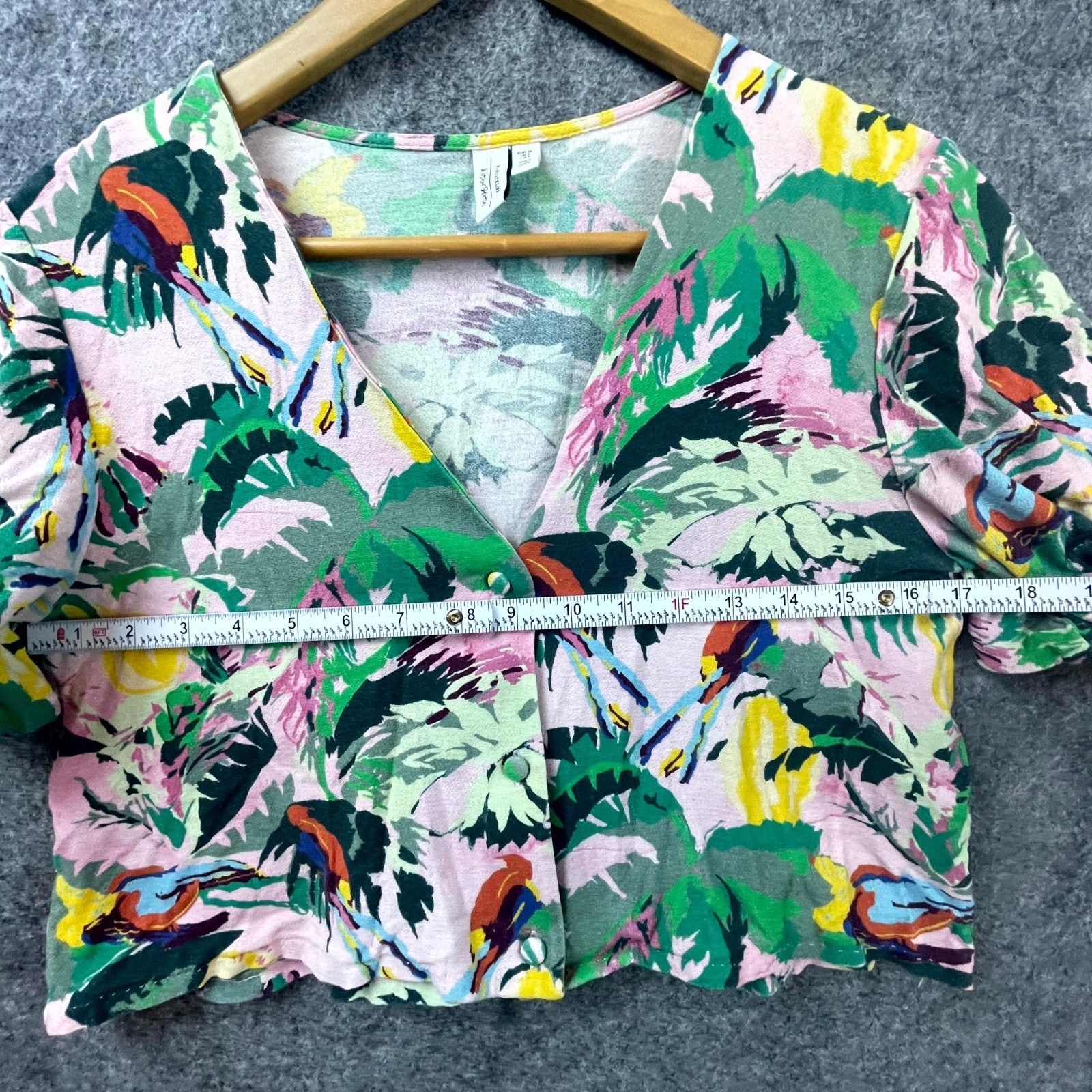 & Other Stories & Other Stories Cropped Top Womens 4 Tropical Vacation Size S / US 4 / IT 40 - 4 Thumbnail