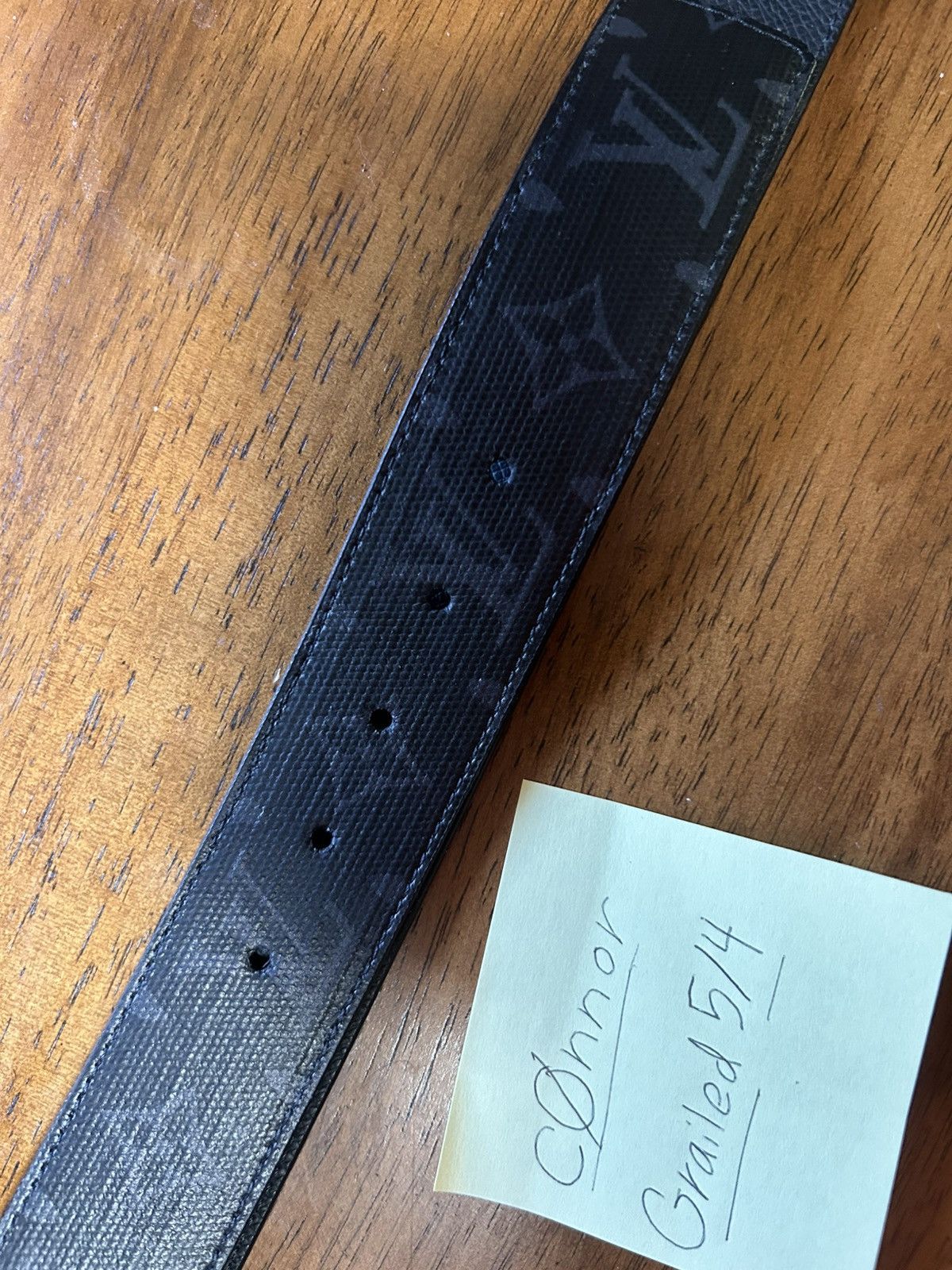 Louis Vuitton Louis Vuitton Initiales Reversible Monogram Rainbow Belt Size 44 - 6 Thumbnail