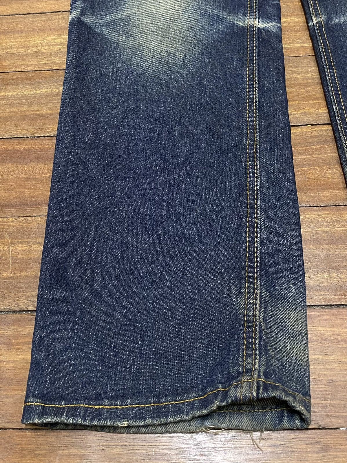 Japanese Brand Very Rare Design Vintage Japanese Brand Jeans 1990s Size US 35 - 5 Thumbnail