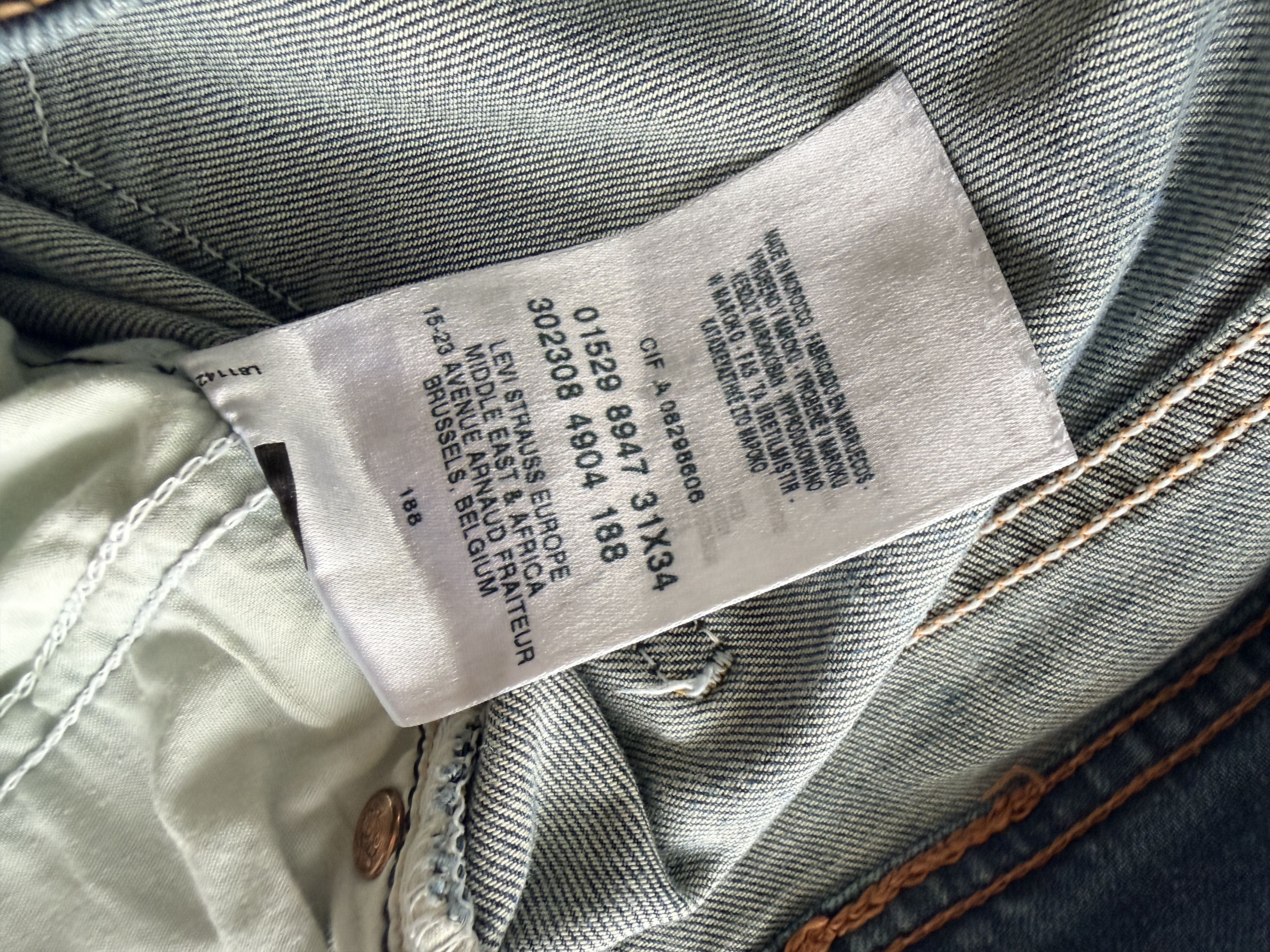 Levi's Vintage 00s Levi’s 529 Low Rise Flare Jeans Size 31" - 5 Thumbnail