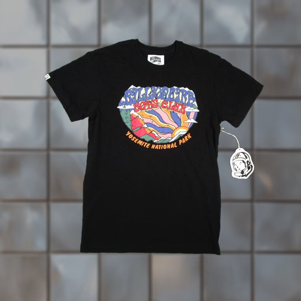 Billionaire Boys Club Billionaire Boys Club Shirt Mens Small Black Yosemite National Park Graphic Print Size US S / EU 44-46 / 1 - 1 Thumbnail