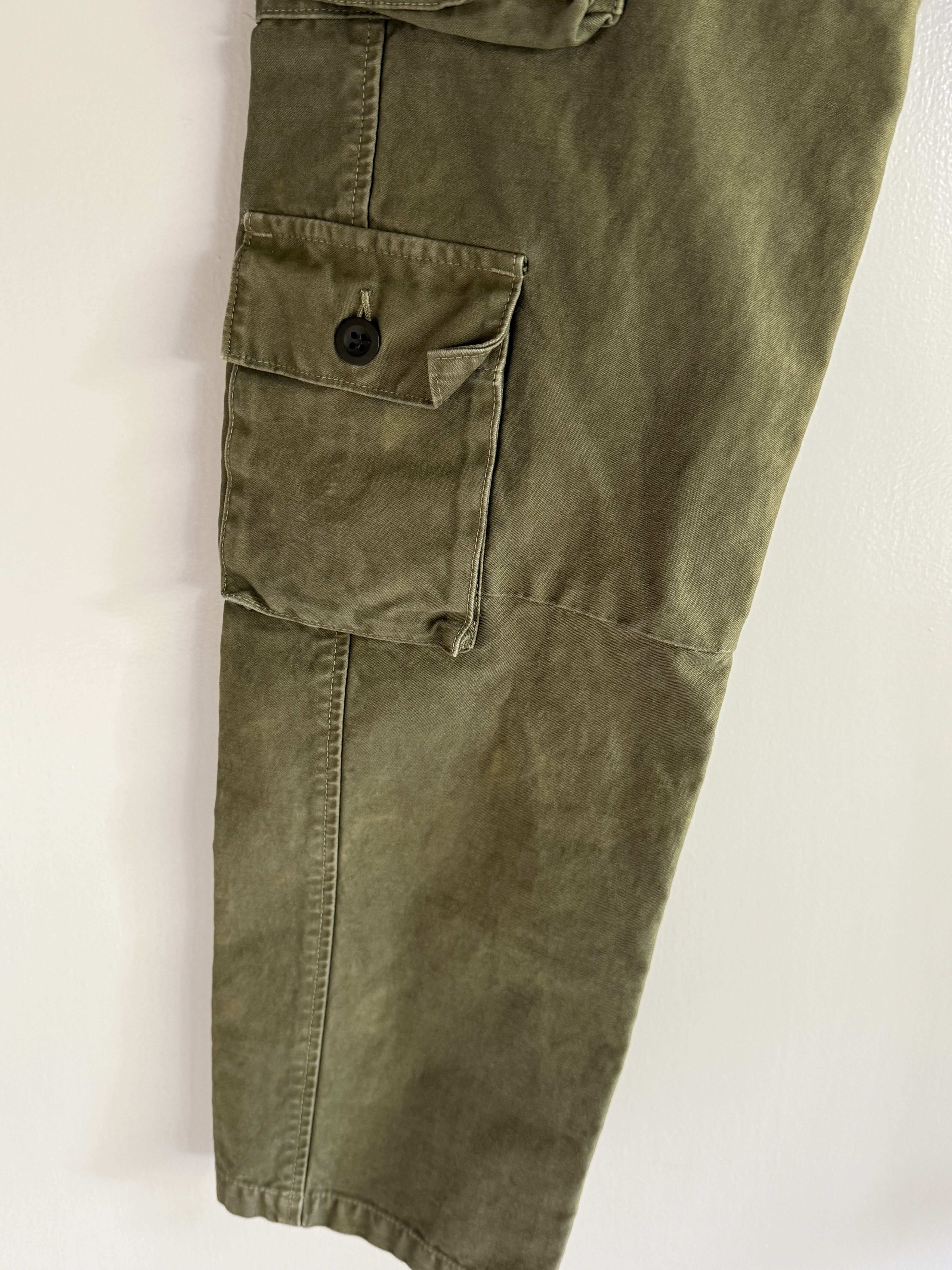 John Elliott John Elliott Techno Utility Pants Size 2 Olive, MIJ Size US 31 - 11 Thumbnail
