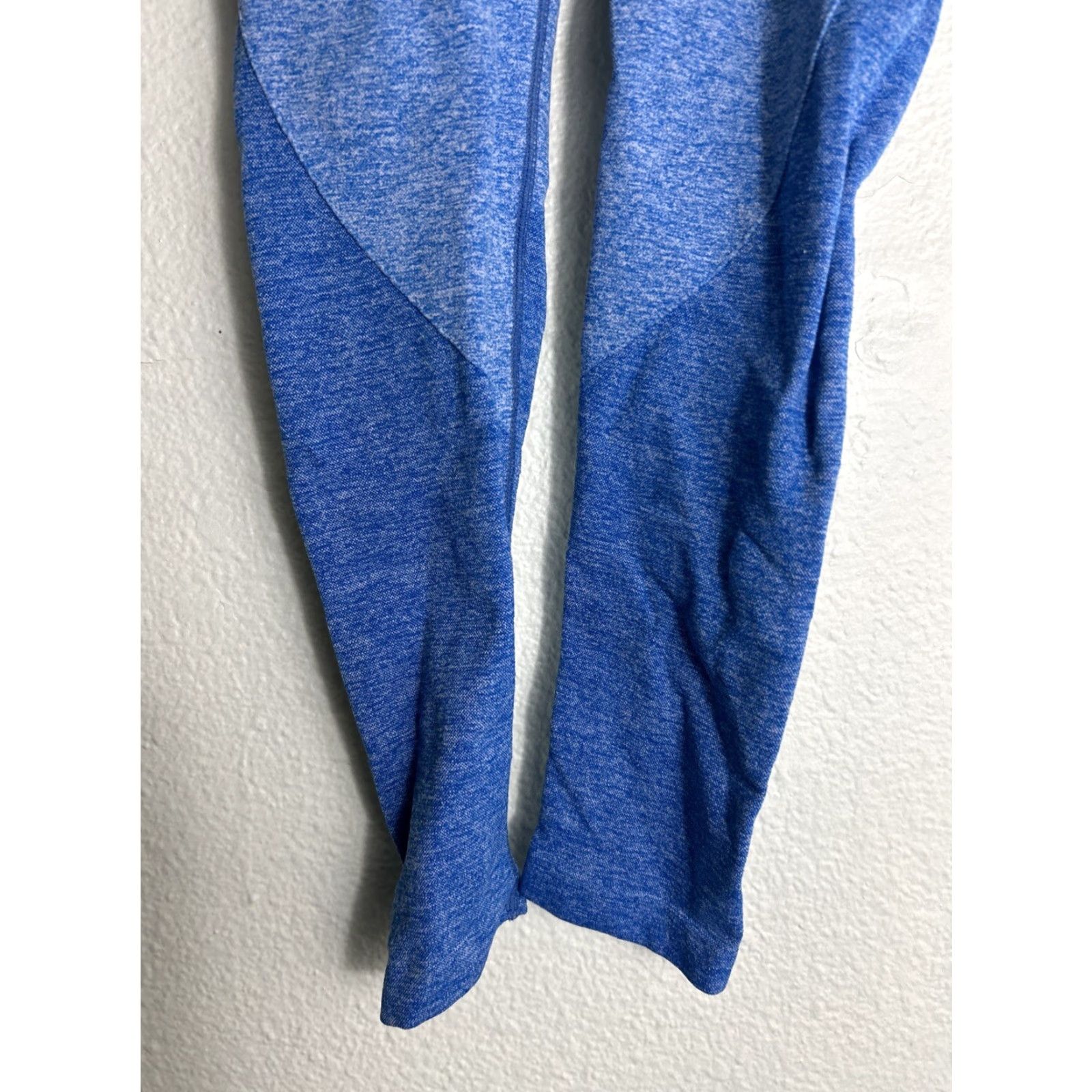 Gymshark Gymshark Dry Leggings Women S Blue Heathered Compression Activewear Yoga Size 28" / US 6 / IT 42 - 2 Thumbnail