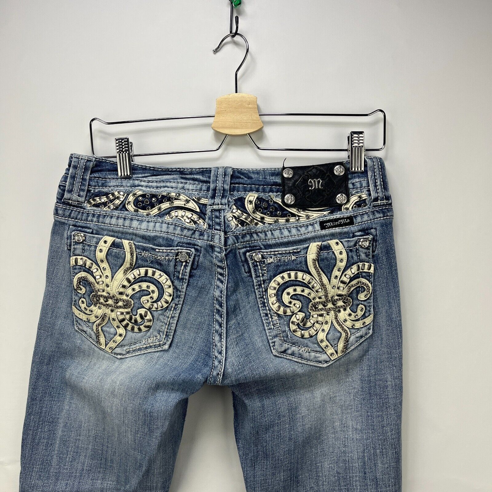 Miss Me × Vintage Vintage Y2K Miss Me Jeans Boot Flare Size 29 x 33 Cross Size 29" - 2 Thumbnail