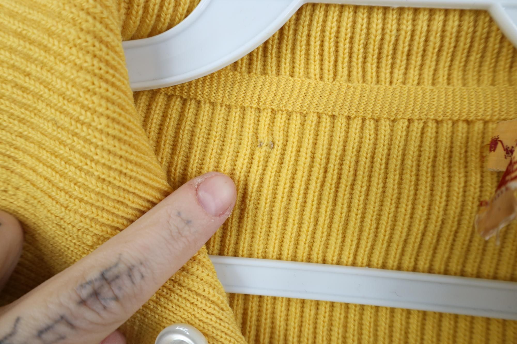 Vintage Vintage 50s 60s Lemmermayer Vienna Heavy Wool Ribbed Sweater Size US L / EU 52-54 / 3 - 5 Thumbnail