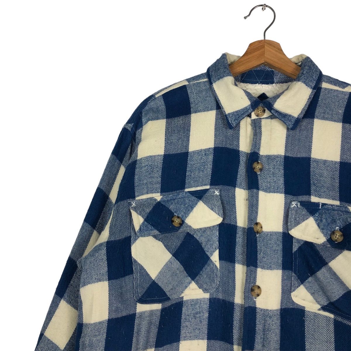 Flannel 🔥Vintage Work Flannel Jacket Uniqlo Issey Miyake Tartan Size US L / EU 52-54 / 3 - 7 Thumbnail