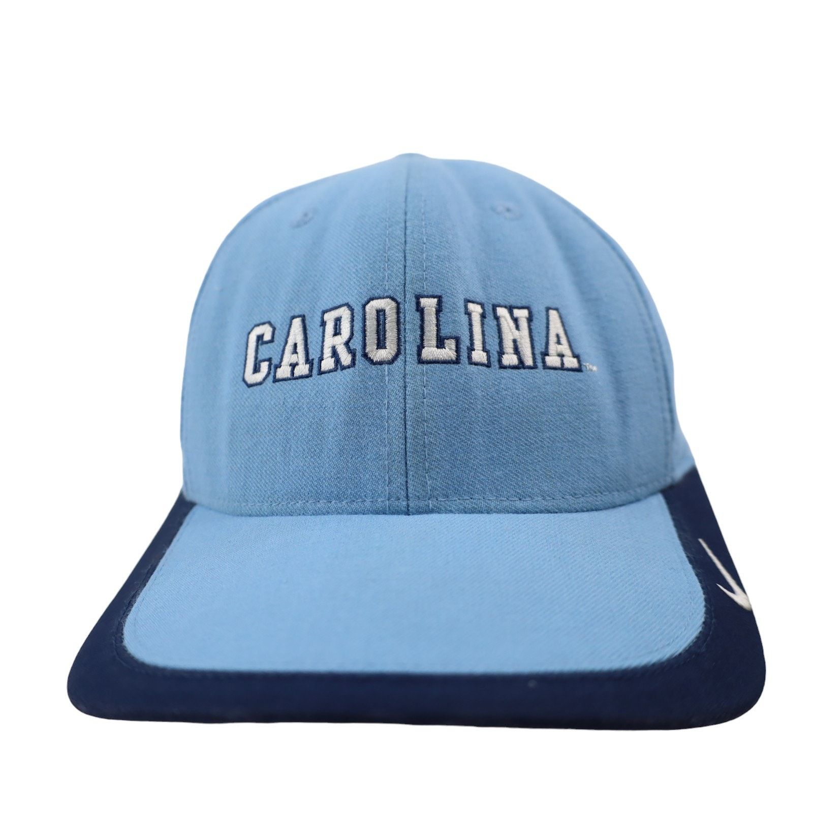 NCAA × Nike × Vintage Vintage 90s Nike North Carolina Tar Heals Strap Back Hat Size ONE SIZE - 2 Thumbnail