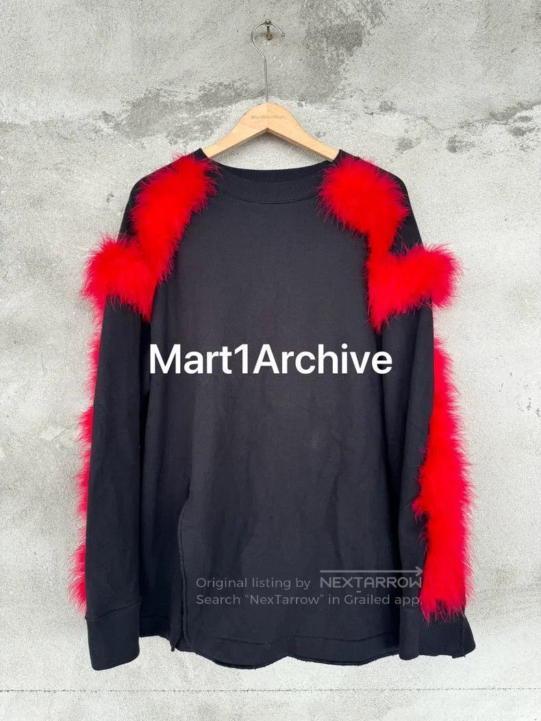 Dries Van Noten Dries Van Noten Ostrich feather pullover hoodie Size US S / EU 44-46 / 1 - 1 Thumbnail
