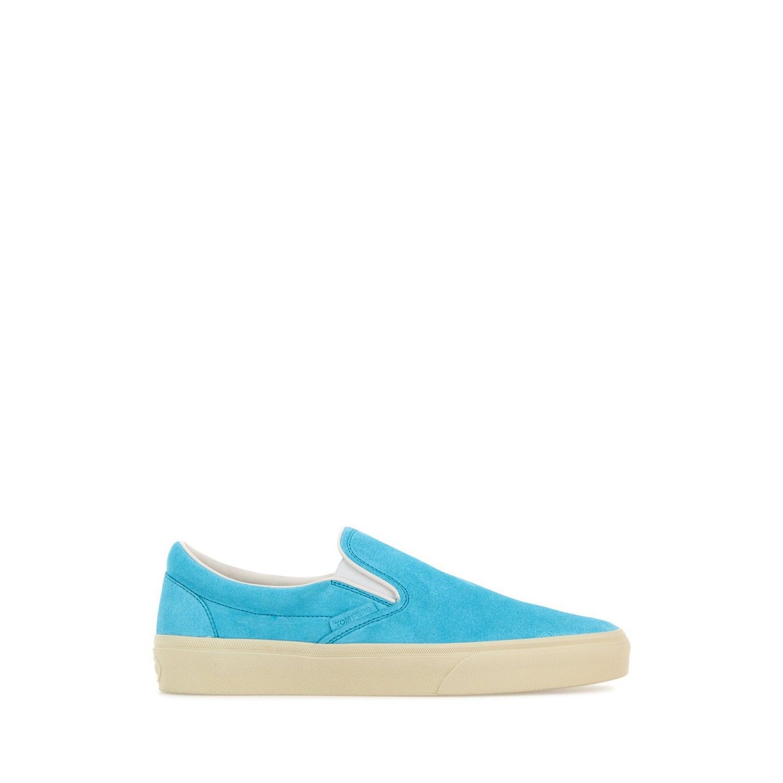 TOM FORD Blue Suede Sneakers New )