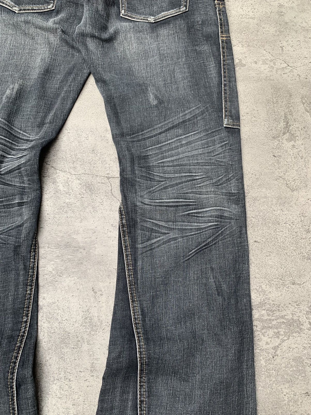 14th Addiction MICHEL KLEIN washed flare jeans Size US 30 / EU 46 - 7 Thumbnail